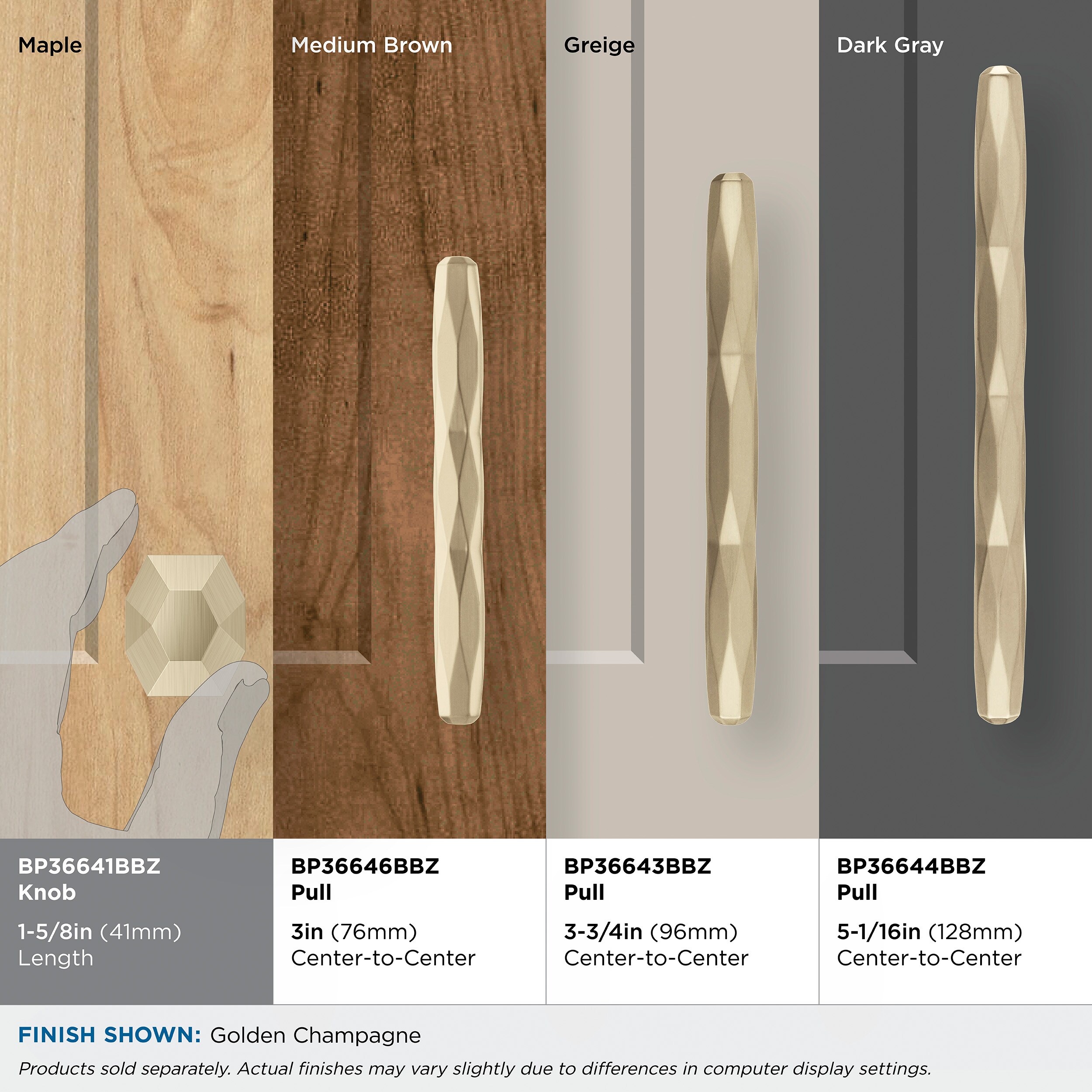 Amerock BP36641BBZ Cabinet-Knobs - View #5