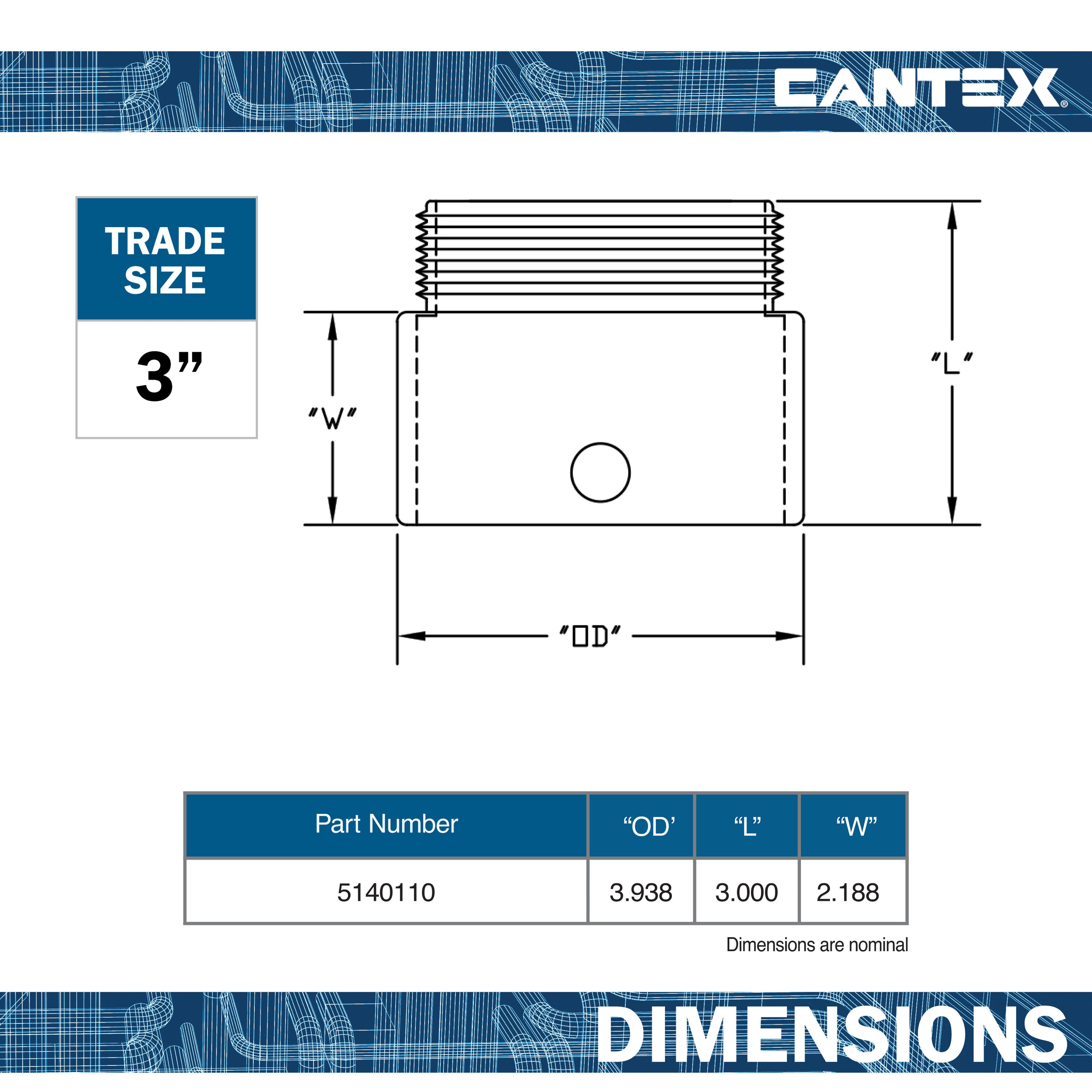 CANTEX L5140110 Conduit-Fittings - View #3