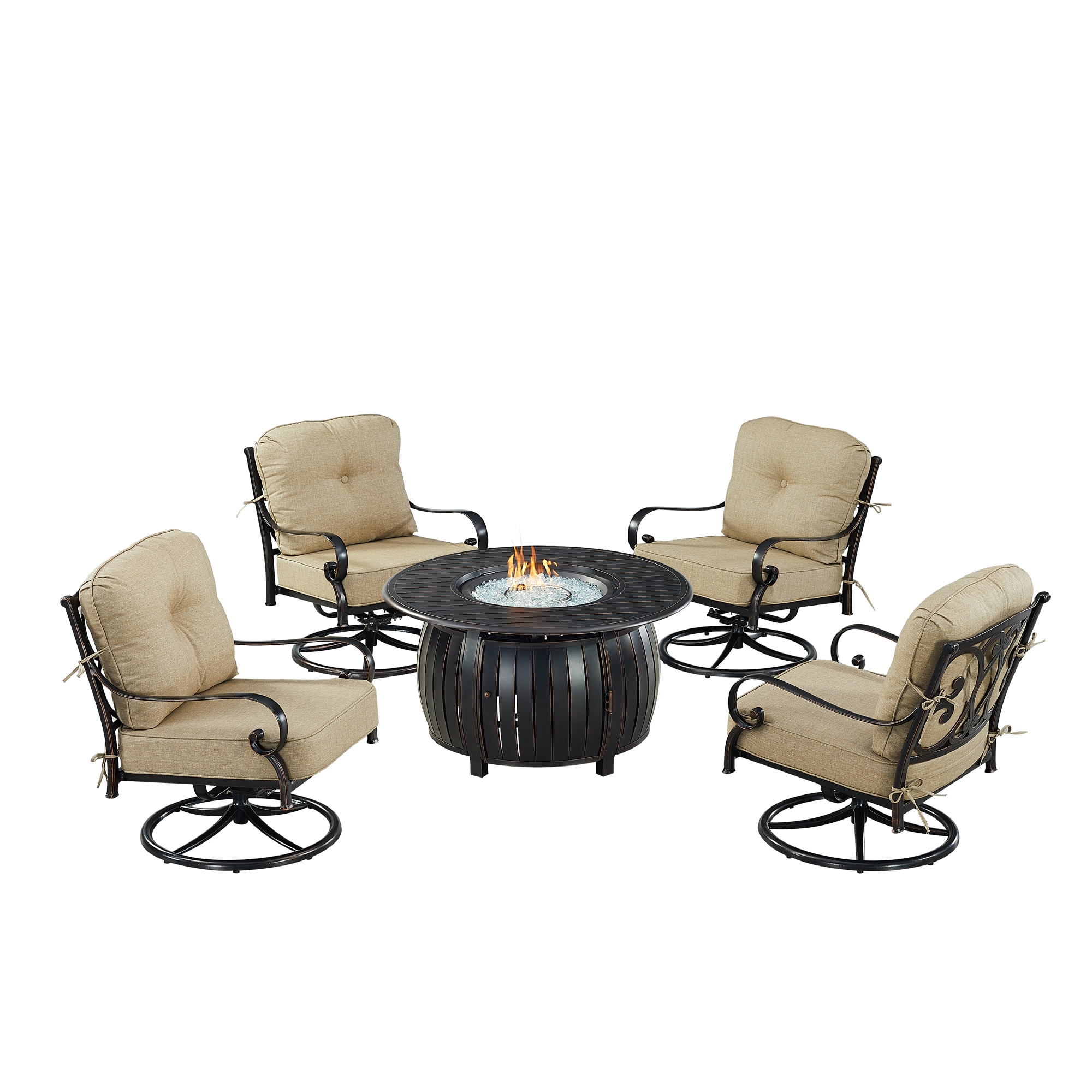 Oakland Living POPPY4CHITALYTNCUIBA Patio-Conversation-Sets - View #2