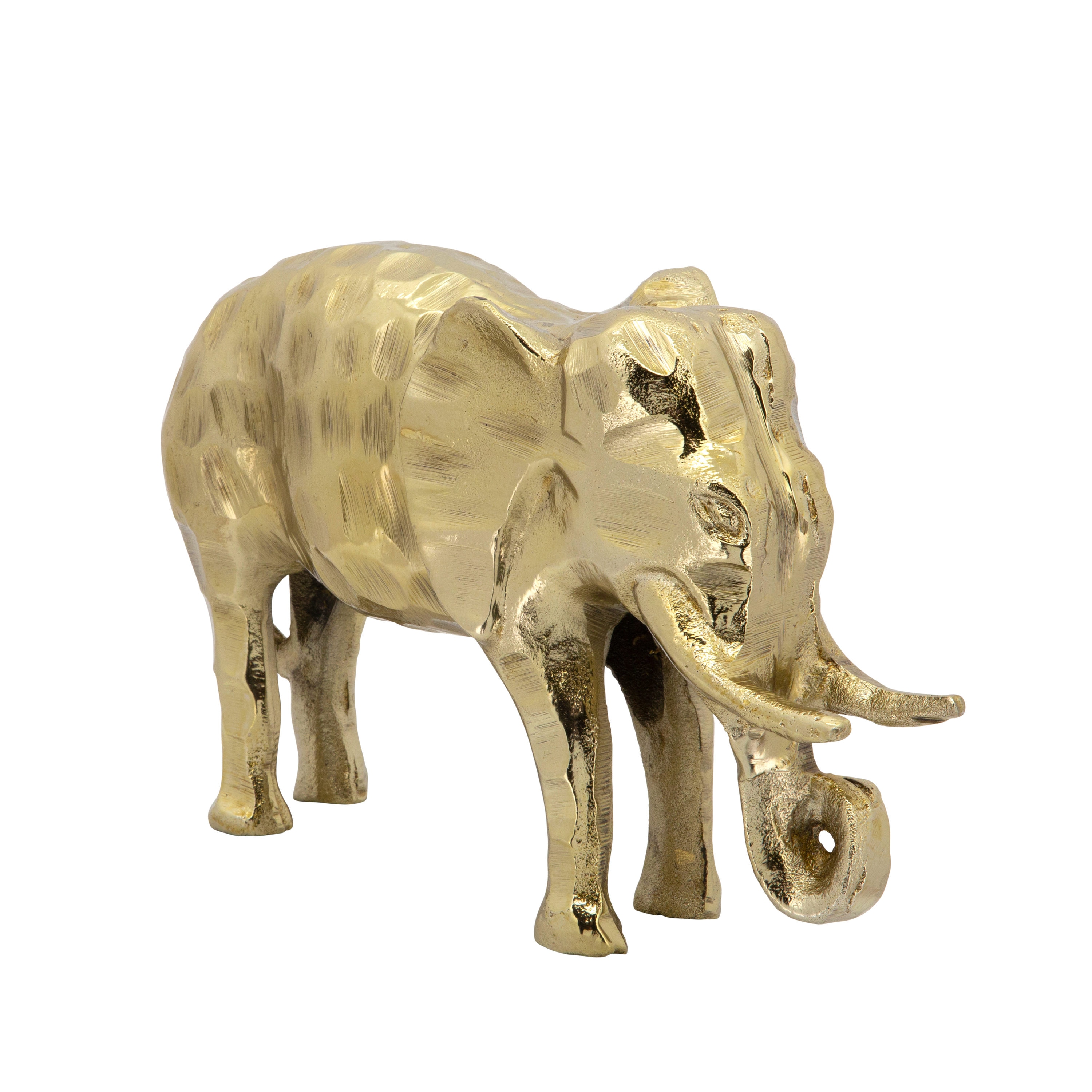 Sagebrook Home Gold Metal Modern Figurine at Lowes.com