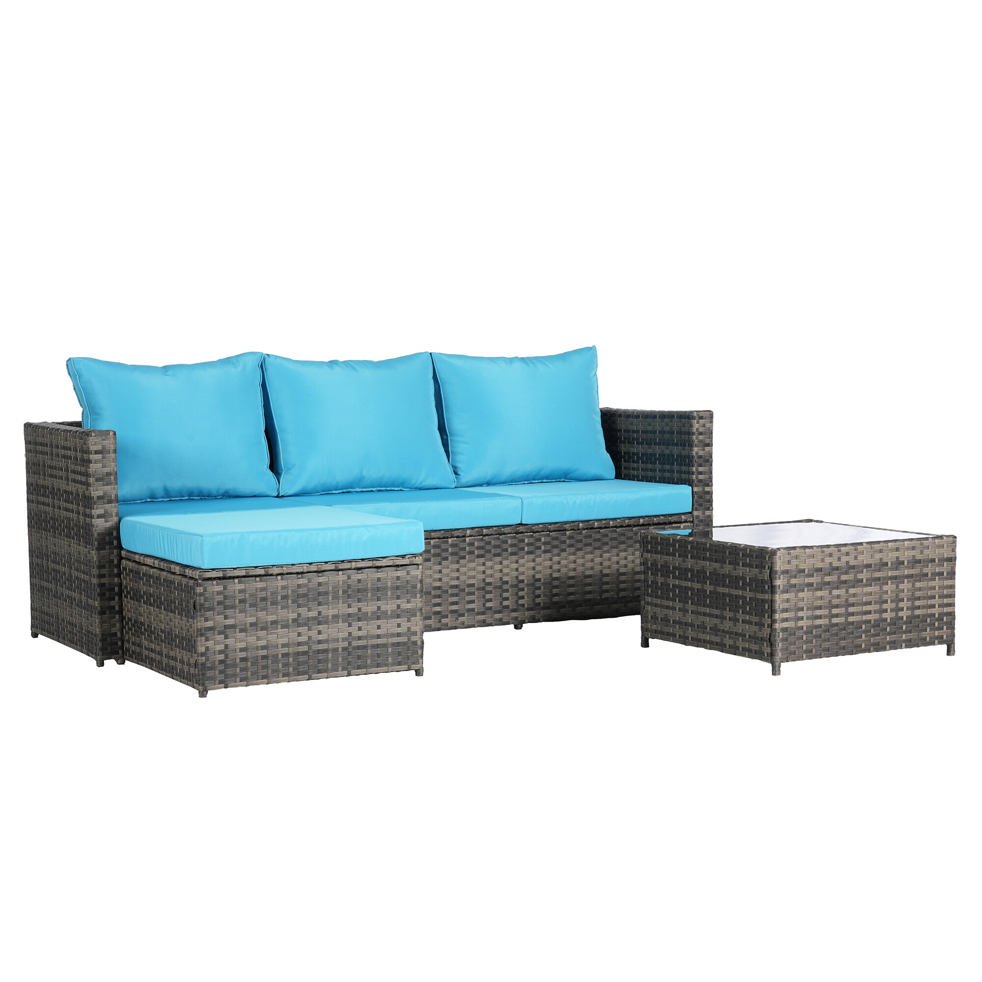 SINOFURN SYB670035BL Patio-Sofas-Daybeds - View #6