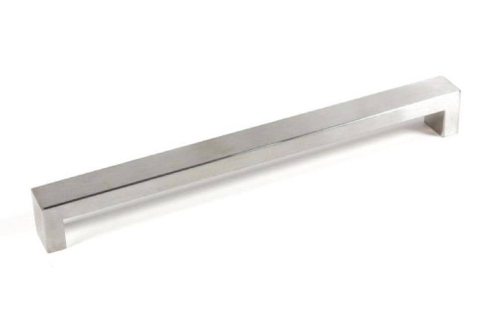 Kingsman Hardware 711-17-10 Bold series 16-3/8-in , 416mm Center to Center Brushed nickel Rectangular Bar 10 -Pack