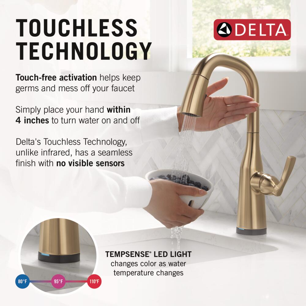 Delta 9976TL-CZ-PR-DST Kitchen-Faucets - View #2