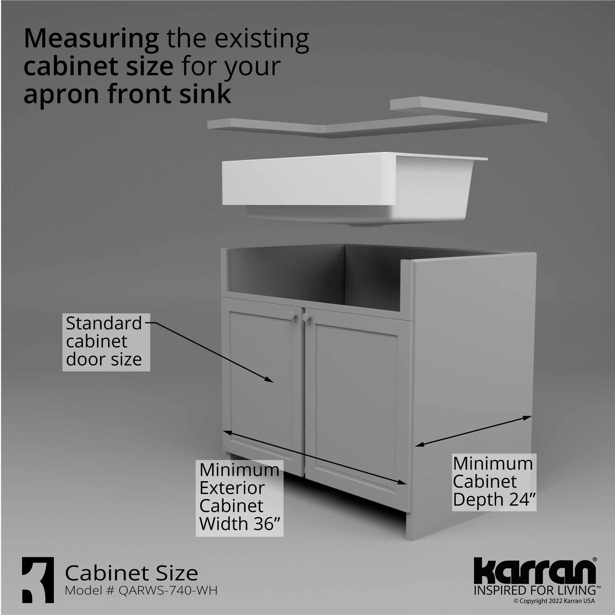 Karran QARWS-740-WH Kitchen-Sinks - View #9
