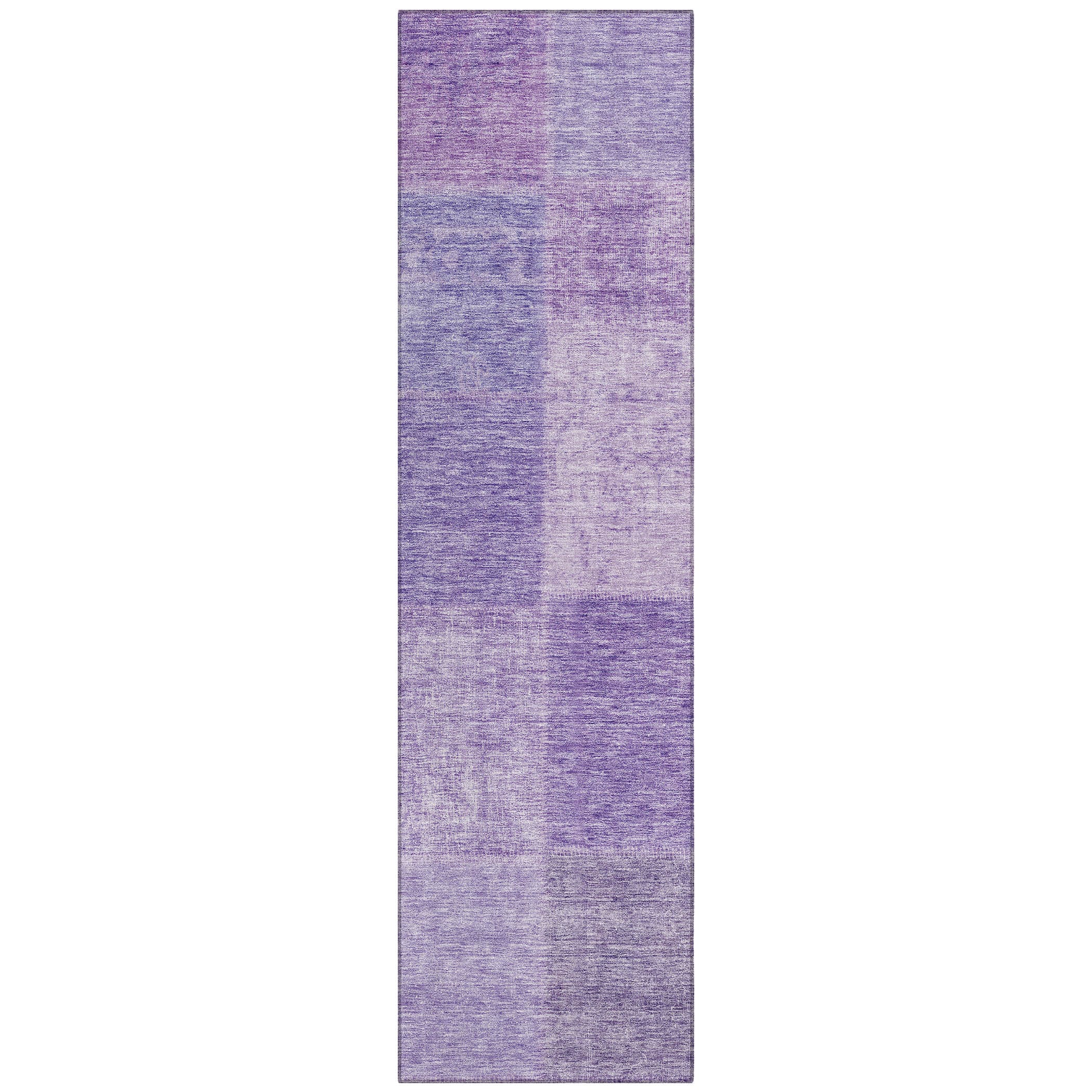 Addison Rugs ACN664LV2X8 Chantille ACN664LV 2 x 7 (ft) Polyester Lavender Rectangular Indoor/Outdoor Geometric Machine washable Area rug