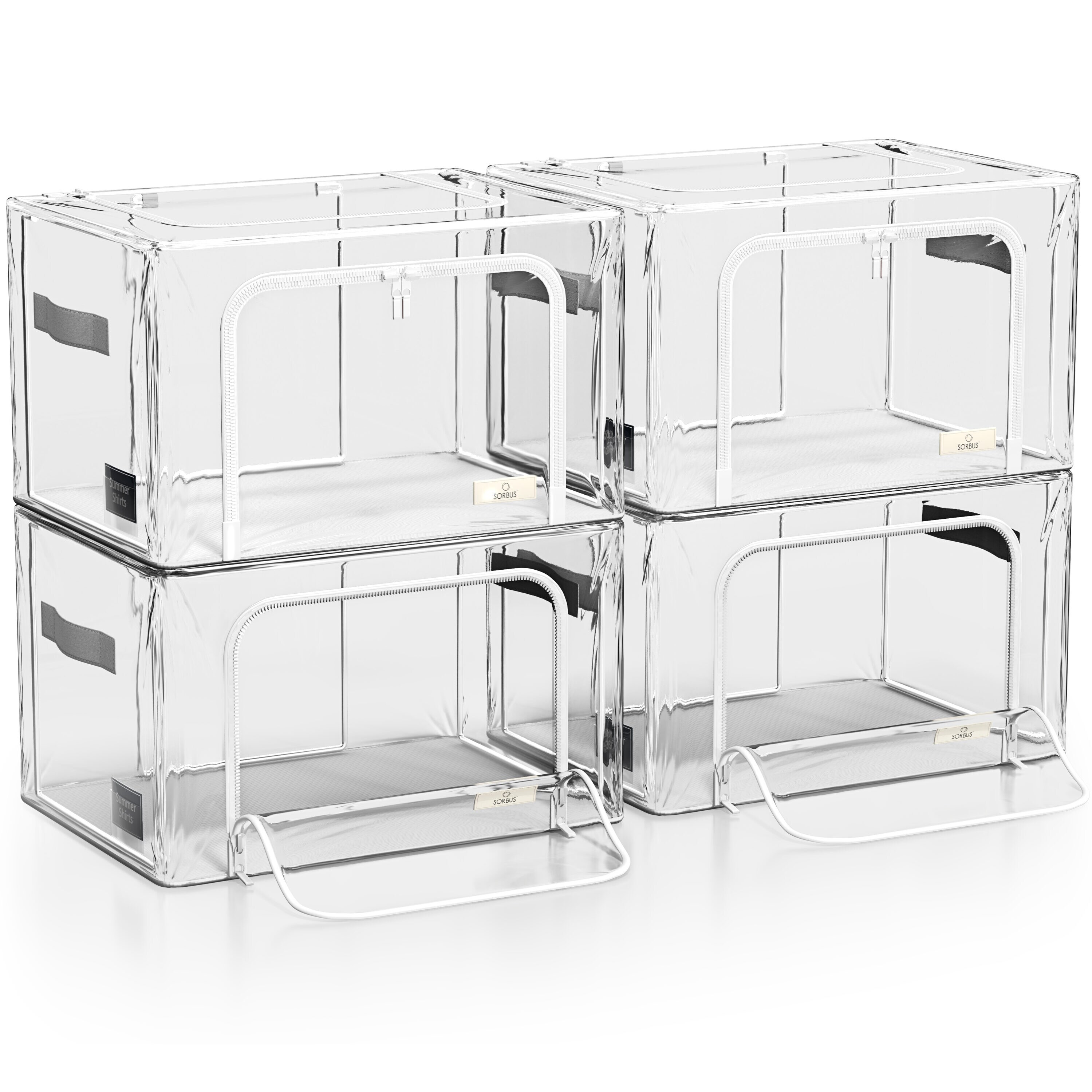 SORBUS STRG-CLLG-4PK Bins-Baskets - View #5
