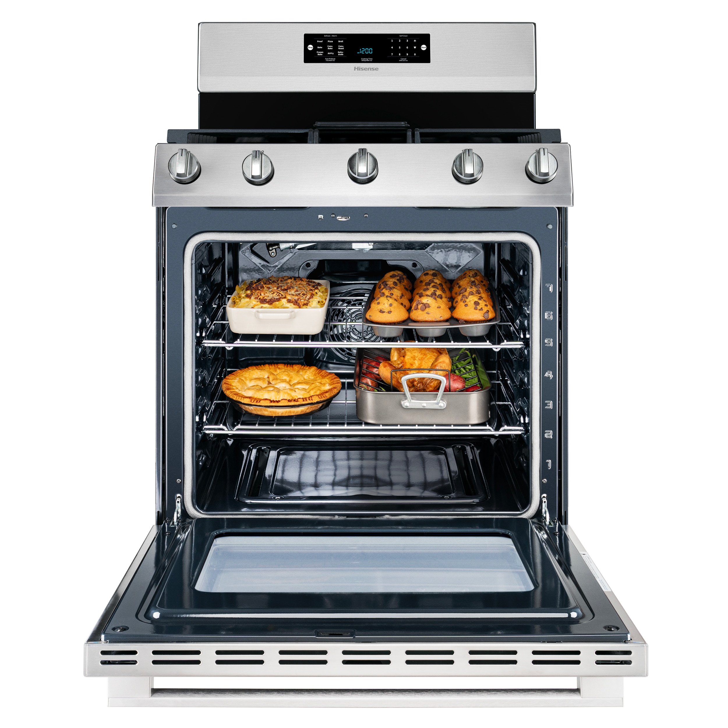Hisense HBG3601CPS Freestanding-Gas-Ranges - View #2