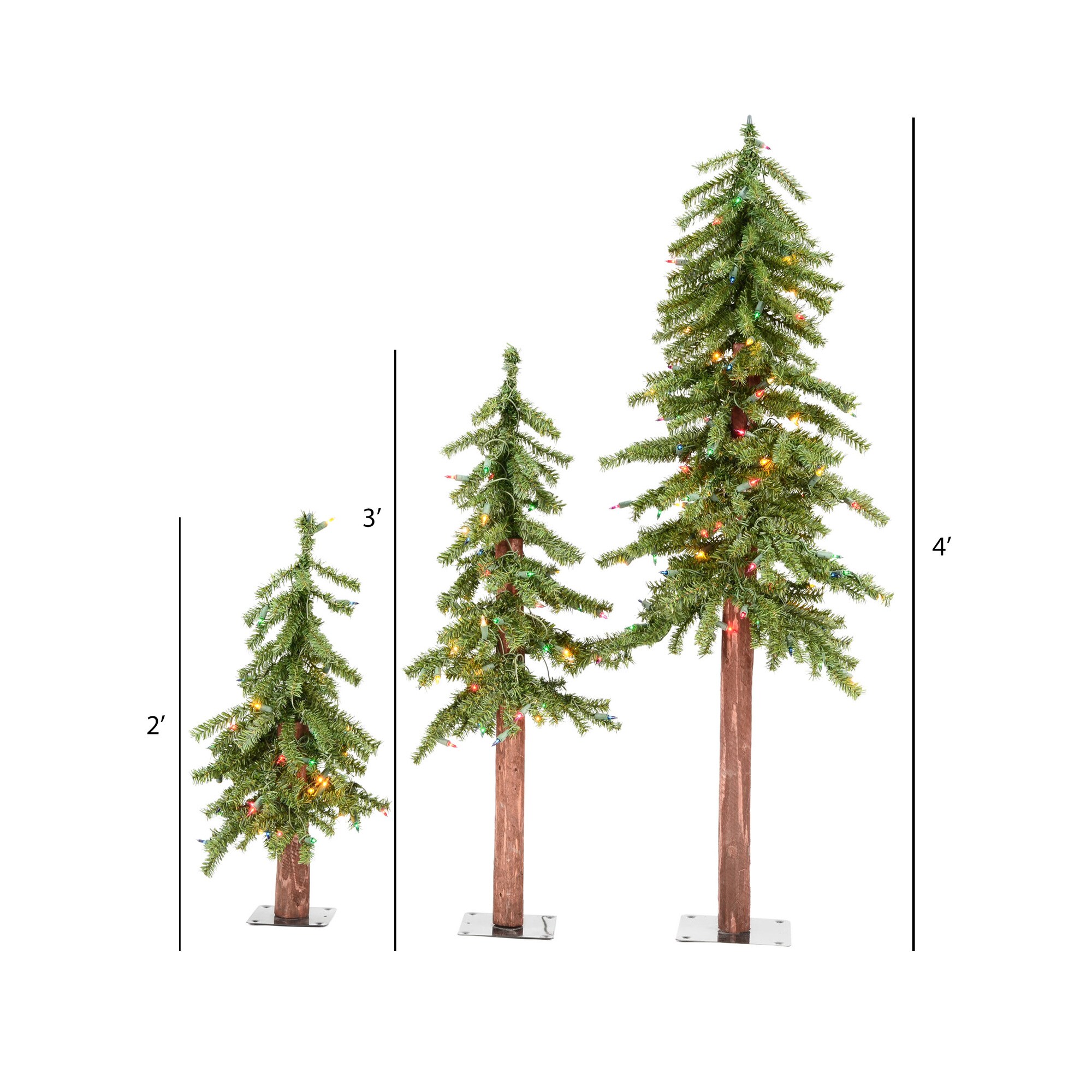 Vickerman A805182LED Artificial-Christmas-Trees - View #2