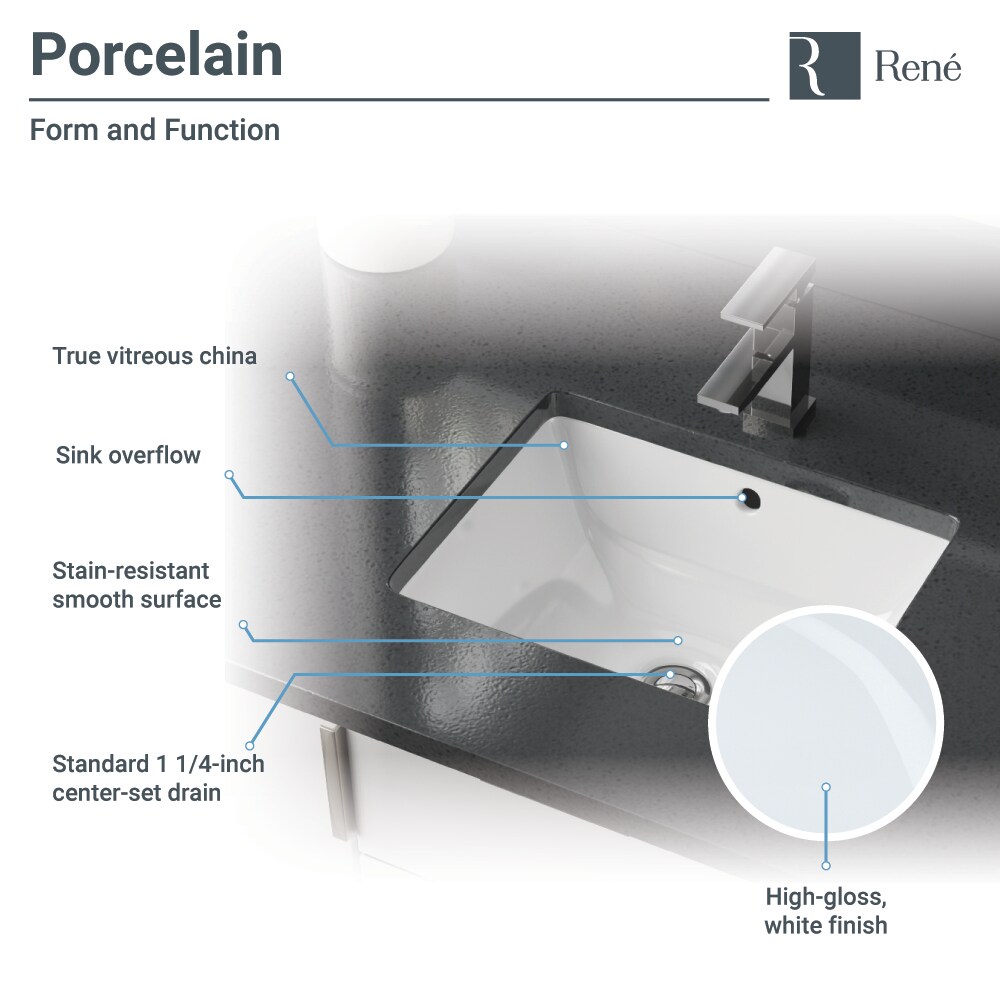 Rene R2-1007-W-PUD-C Bath-Sink - View #5