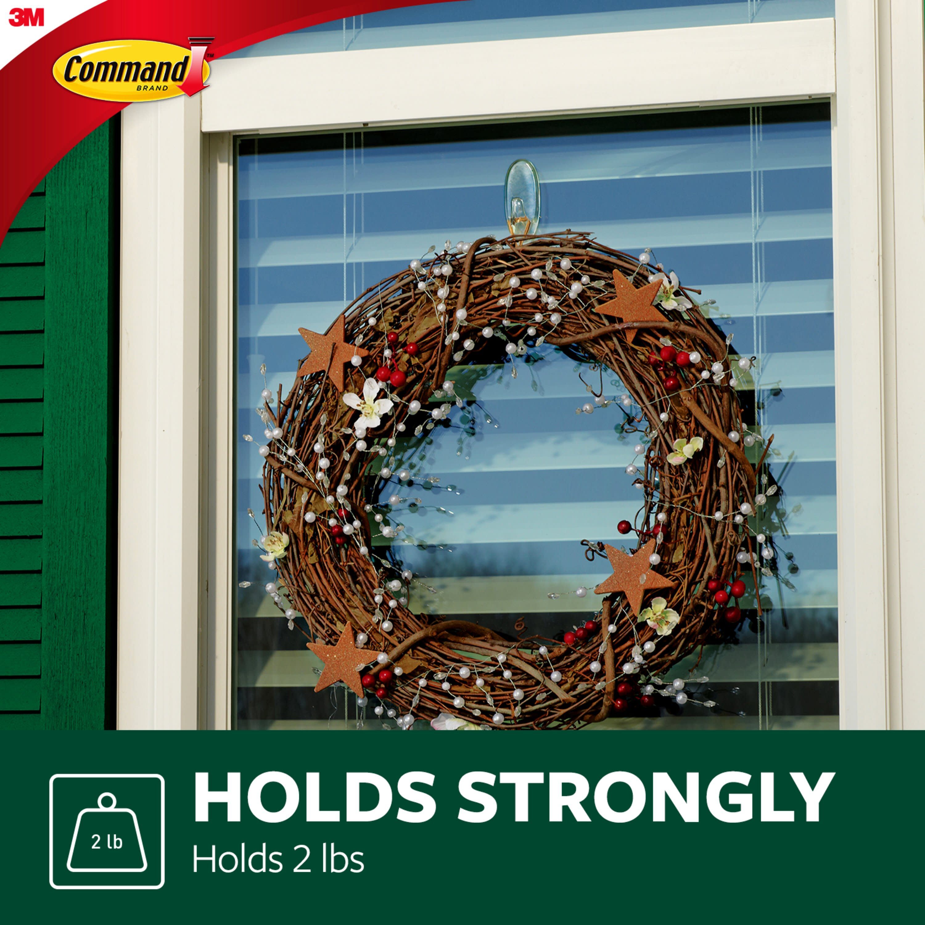 Command Large Outdoor Metal Multipurpose Hook in the Christmas Hooks &  Hangers department at