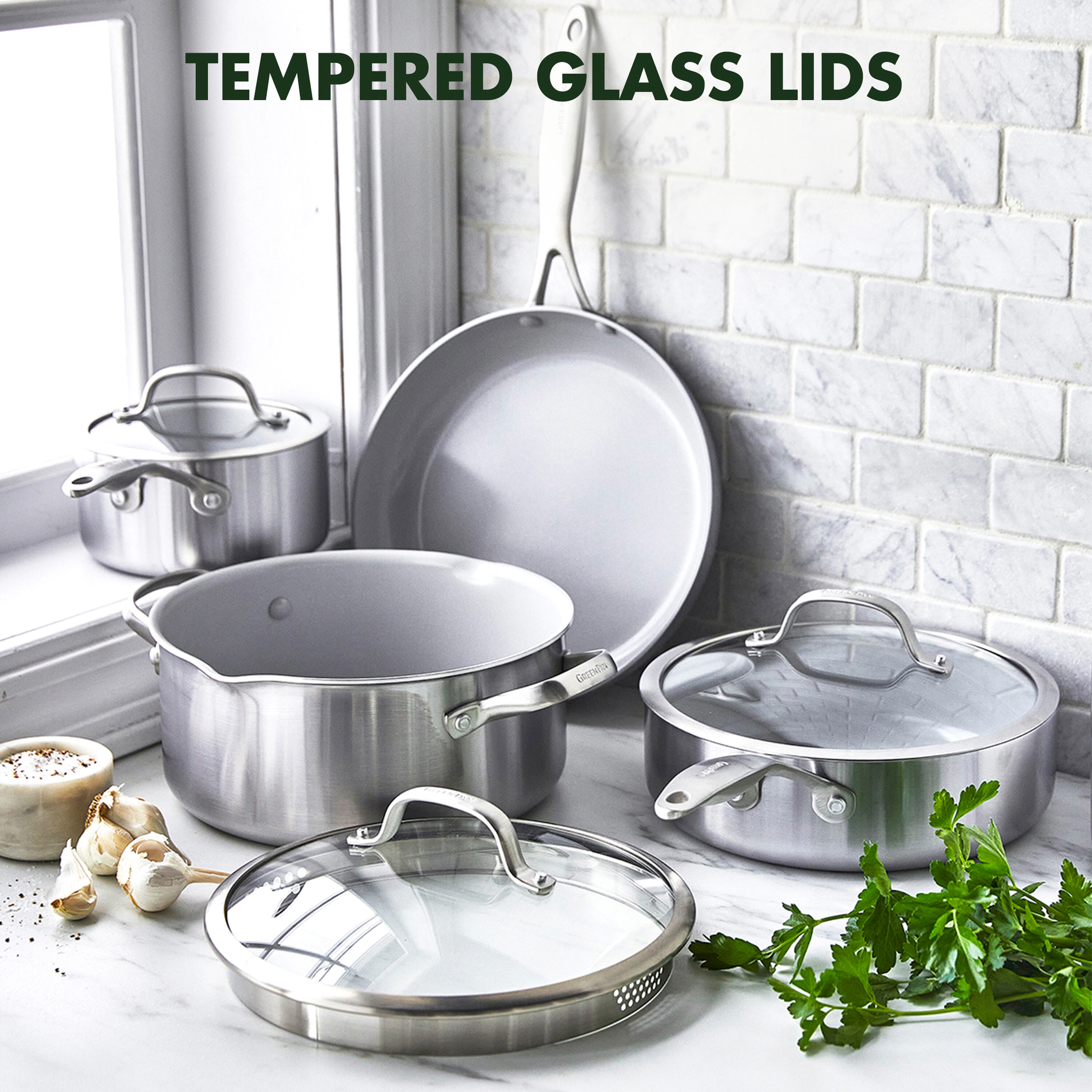 GreenPan Glass Cookware Sets