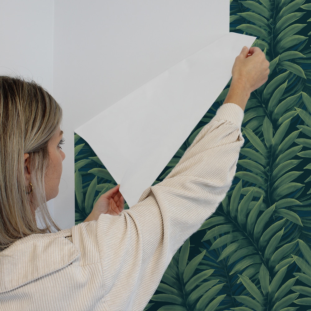 NuWallpaper Maui Green Self Adhesive Wallpaper  Dunelm