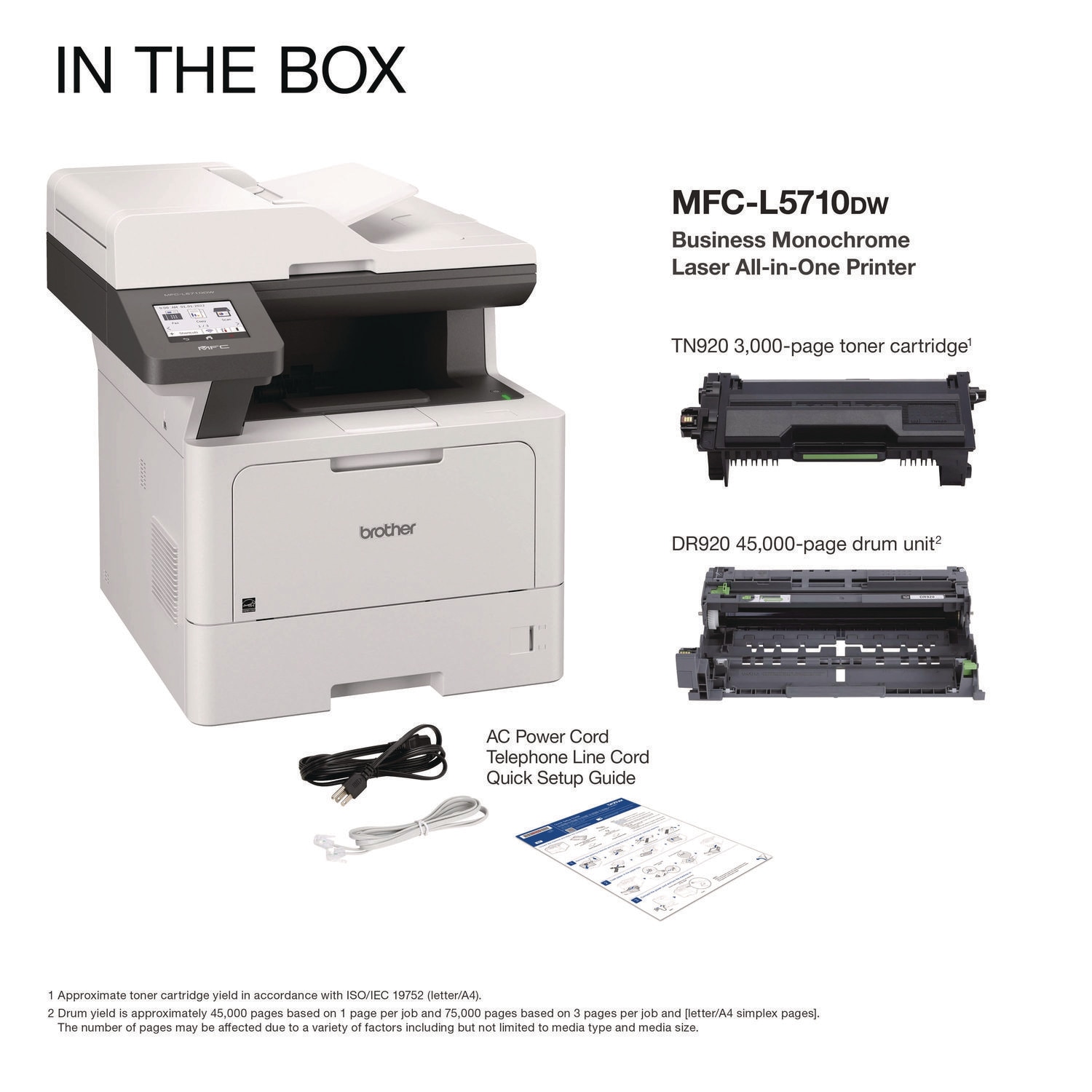 Brother MFCL5710DW printers - View #4