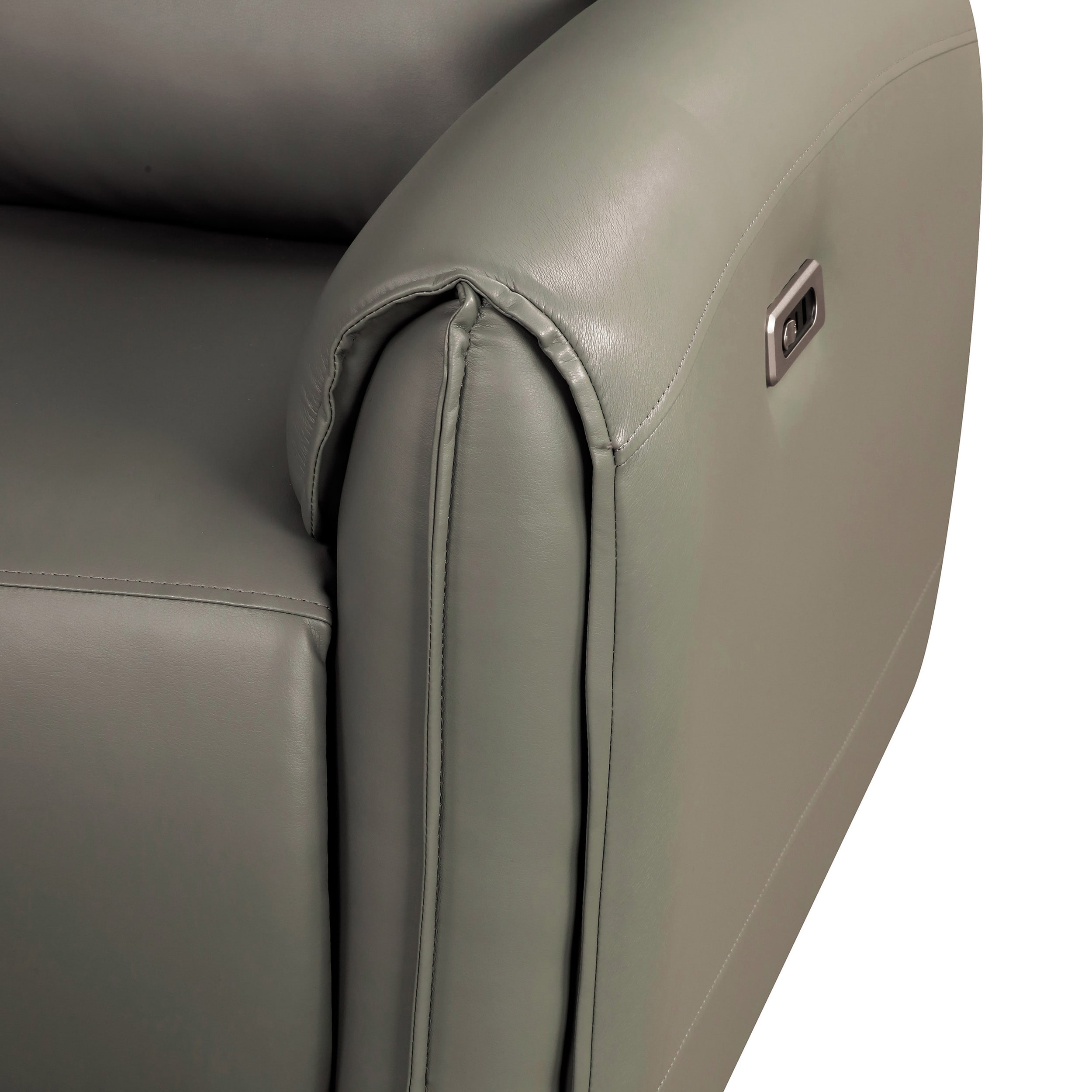 Furniture of America IDF-6012GYLV-PM Sofas-Loveseats - View #3