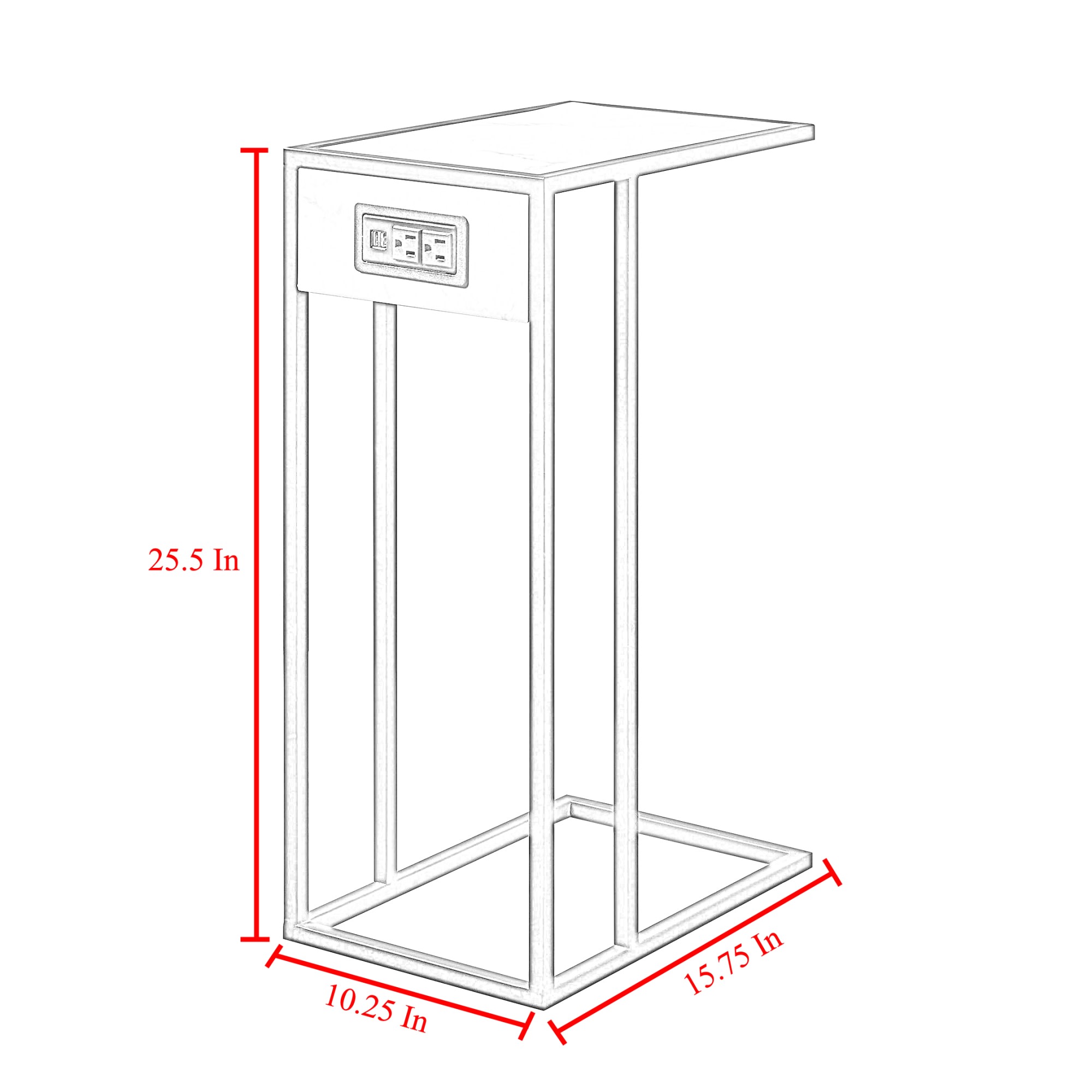 Loft Lyfe LET100-09WG-LS End-Tables - View #6