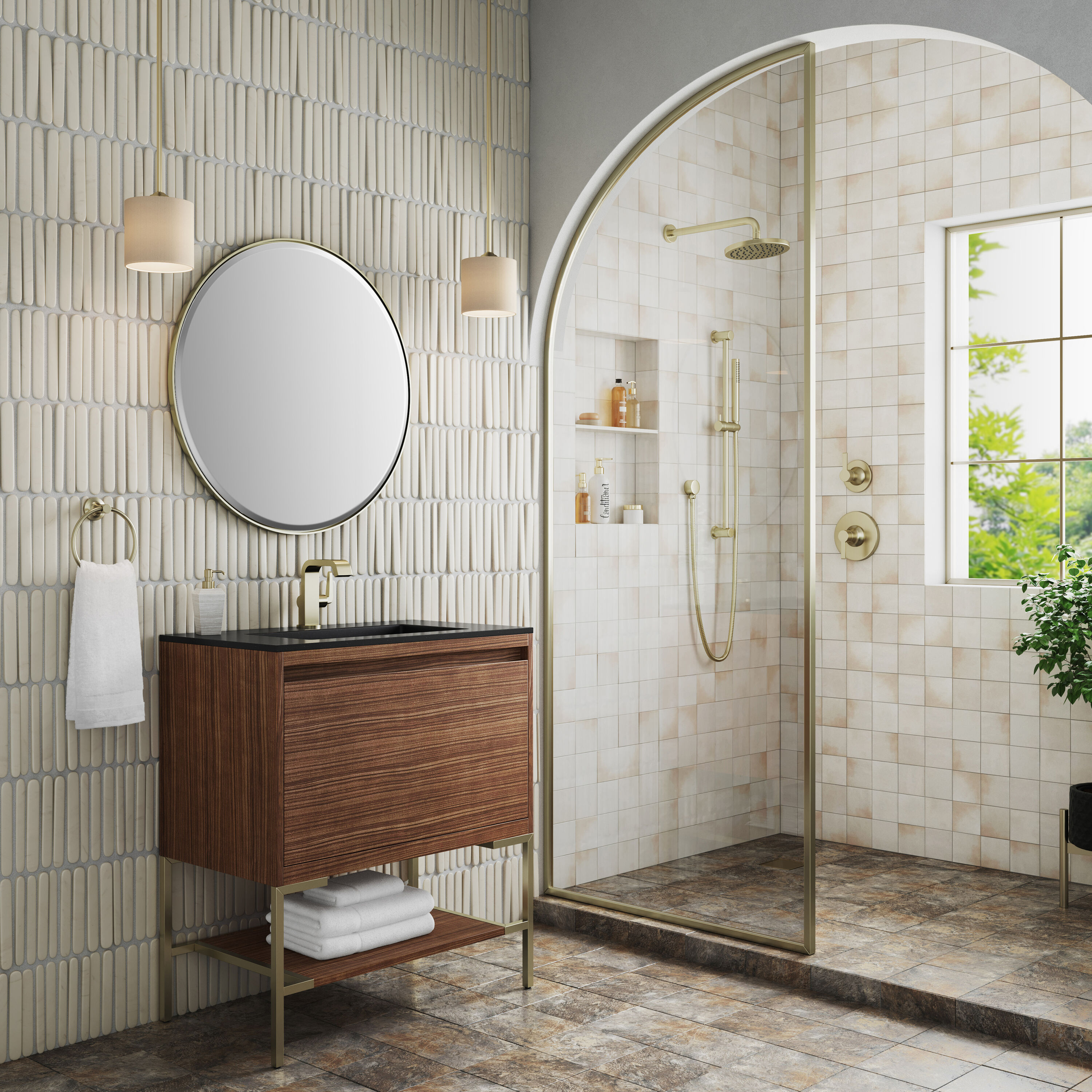 James Martin Vanities 805-V31.5-W-CB-CH Bath-Vanity-Combo - View #3