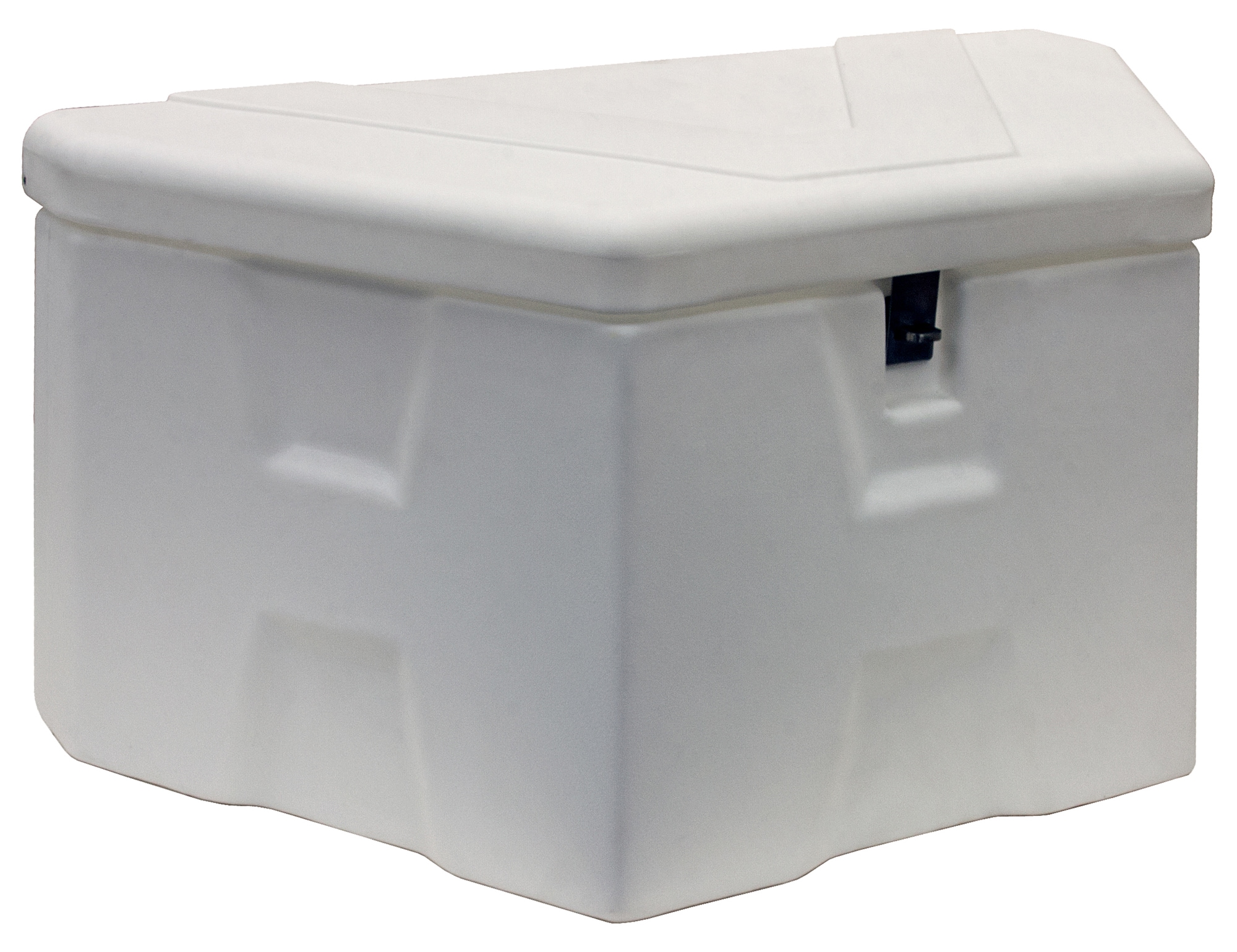 Buyers Products 19-in x 36-in x 18-in White Plastic Trailer Tongue Truck  Tool Box at