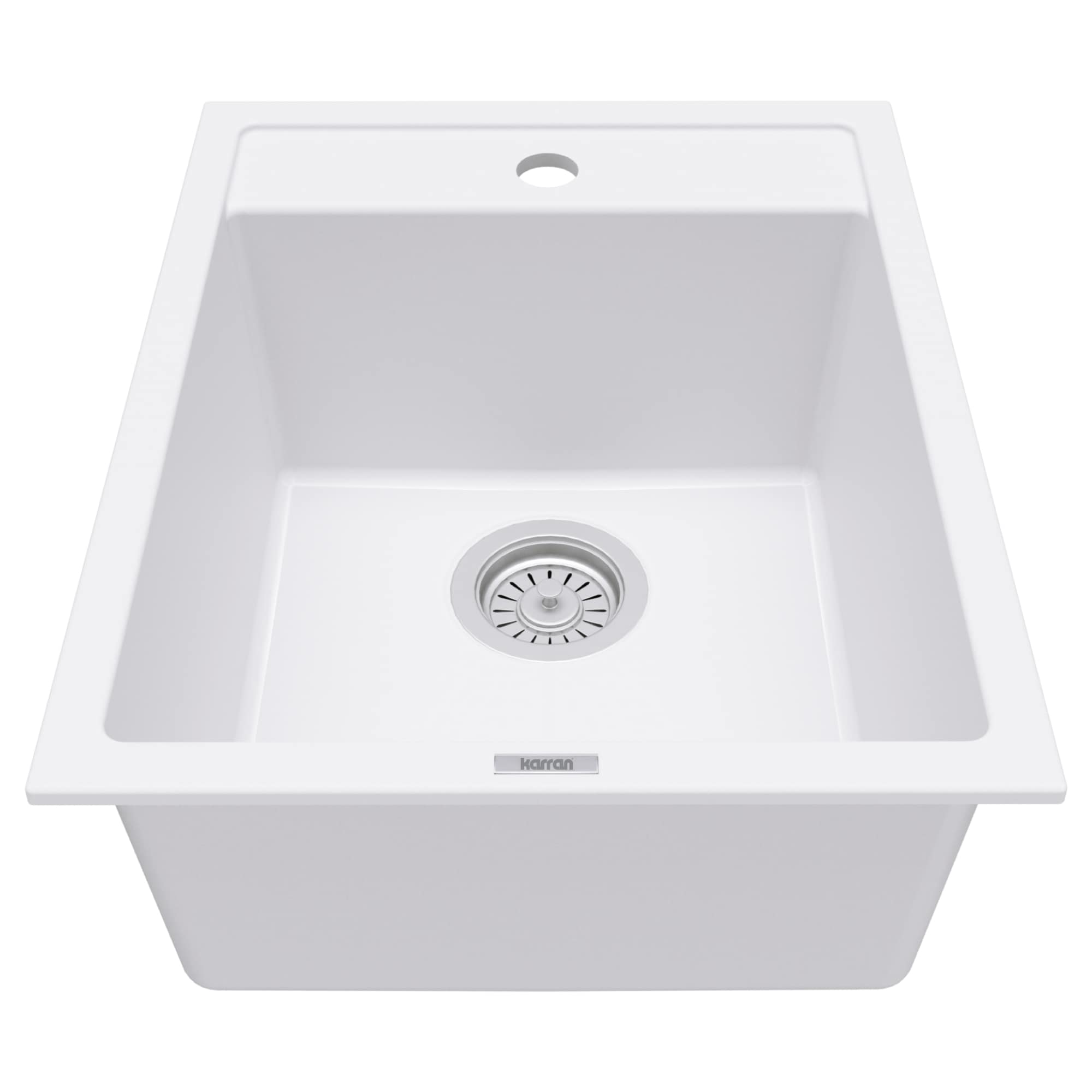 Karran QT-825-WH Bar-Prep-Sinks - View #2