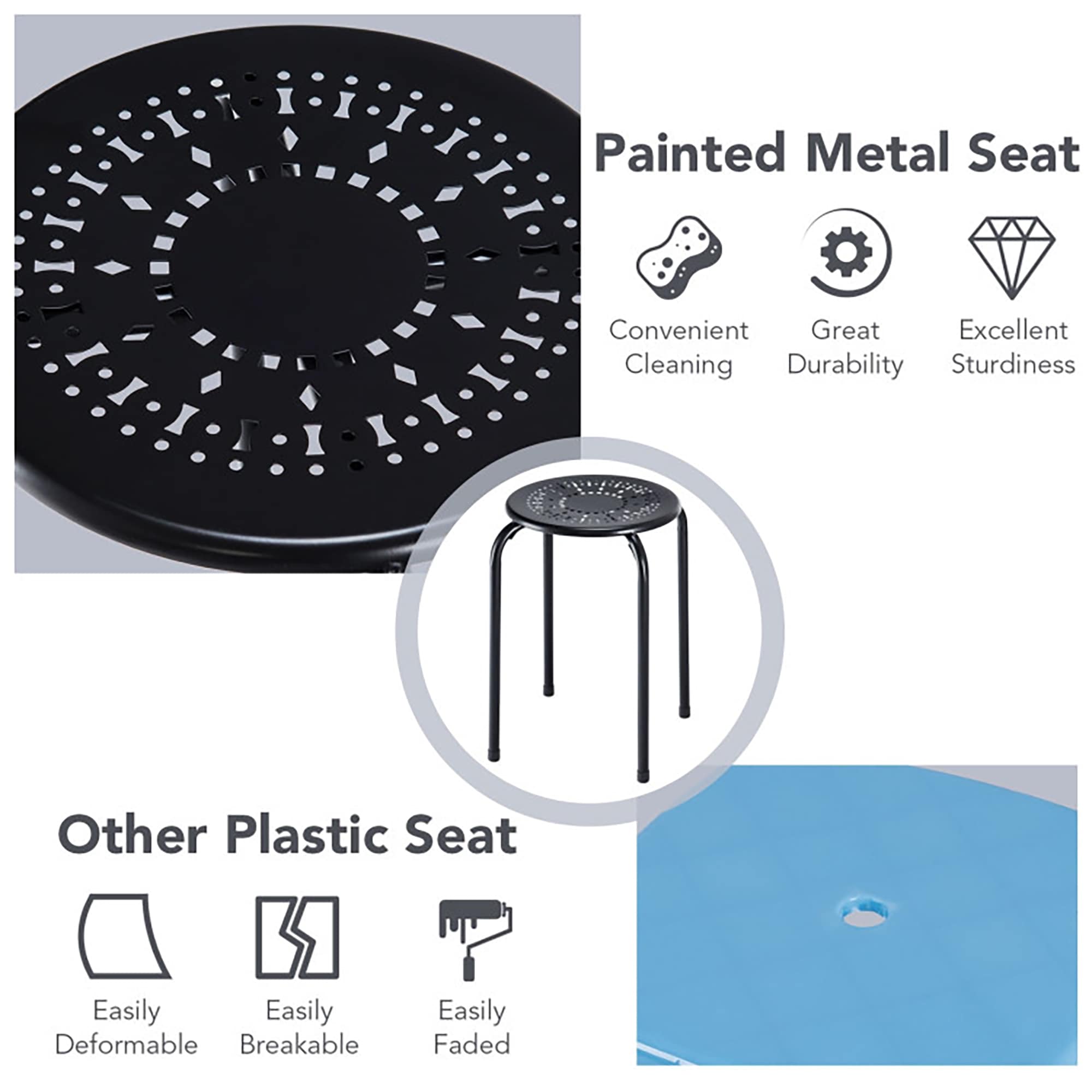 Sumyeg WF-HW55600WH-LA stools - View #5
