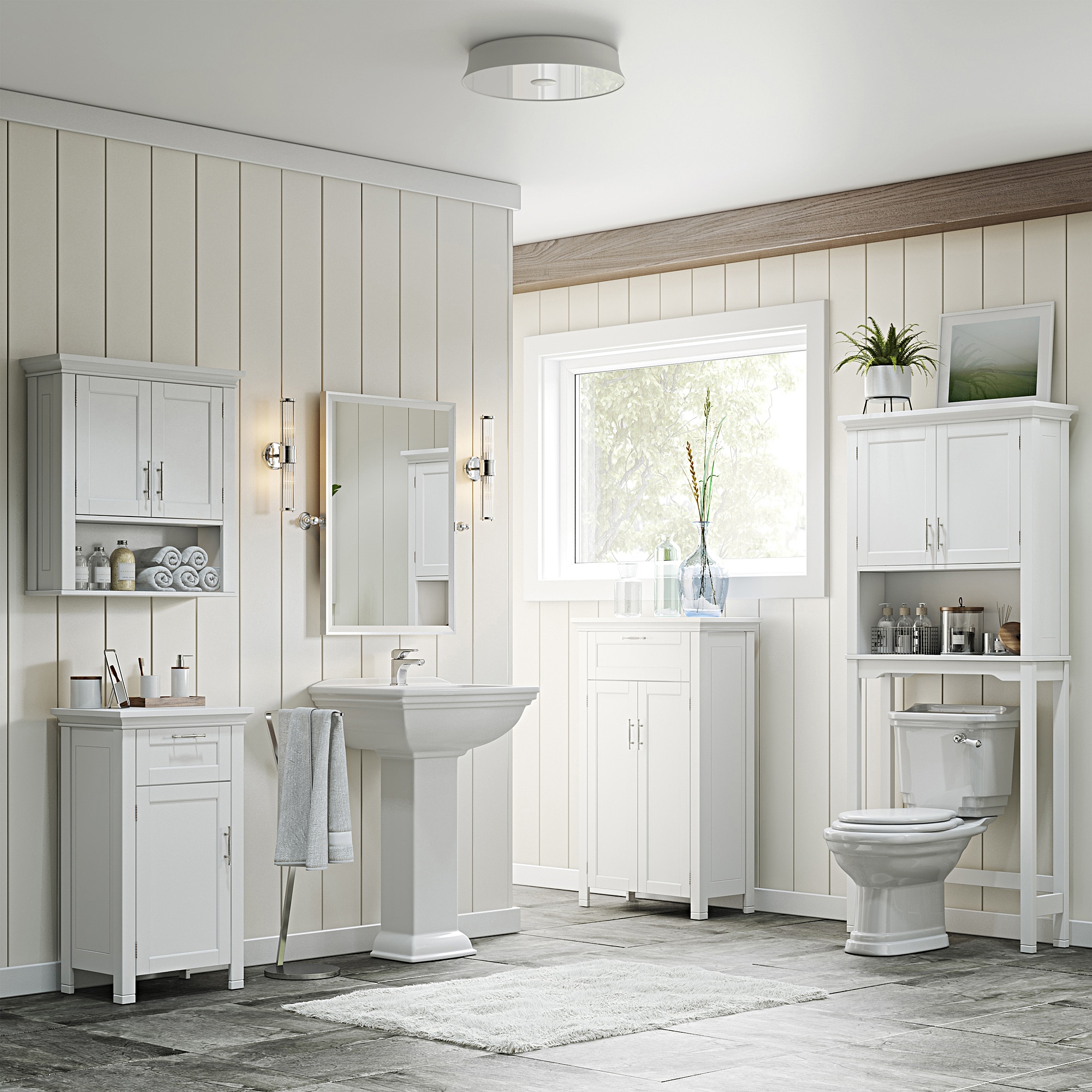 Somerset Bathroom Storage Cabinet - Riverridge Home : Target