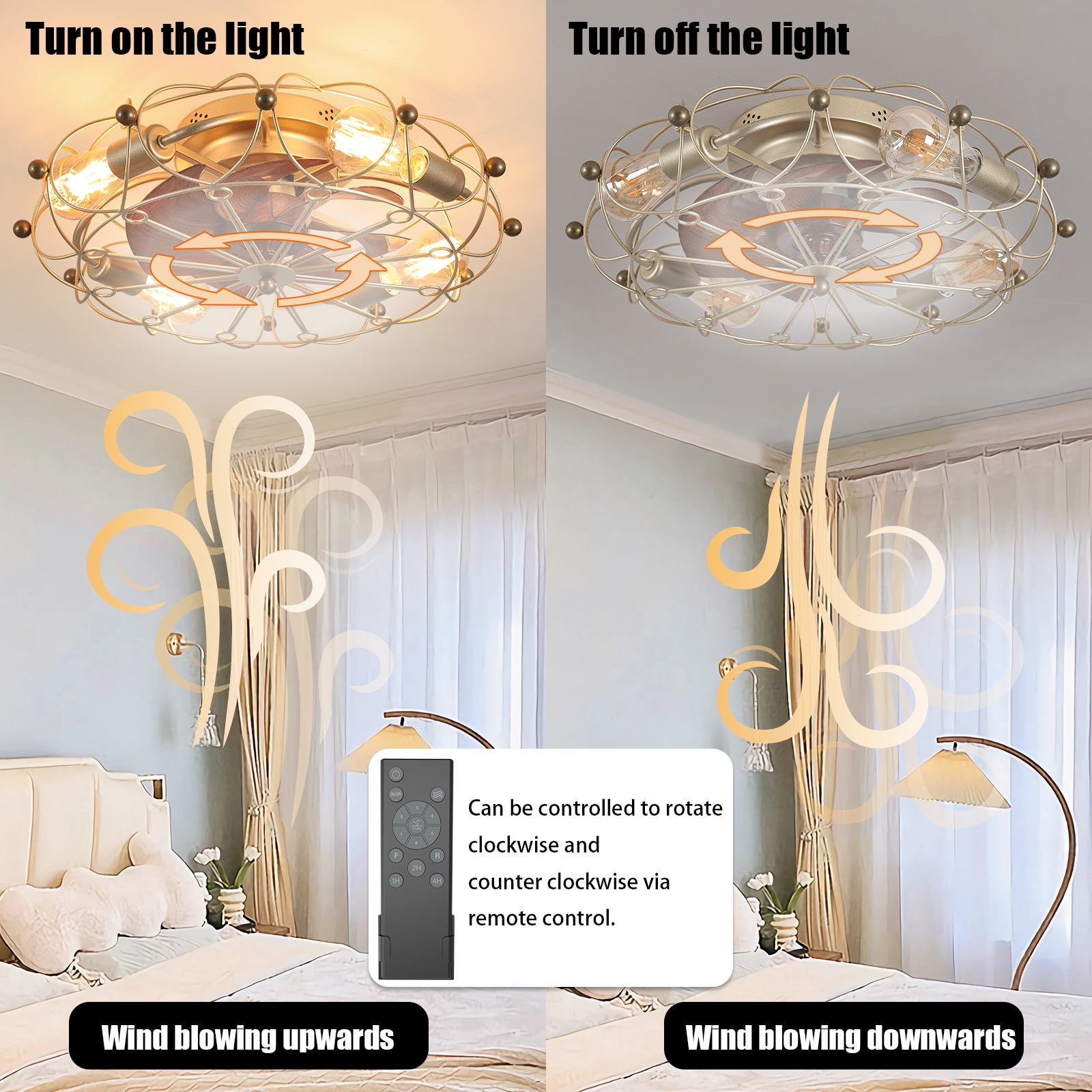 Tenleaf LIGHT0413-260-1 Ceiling-Fans - View #5