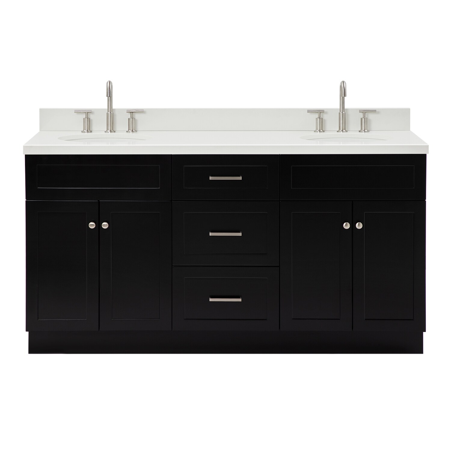 ARIEL F067DWQOVOBLK Bath-Vanity-Combo - View #2