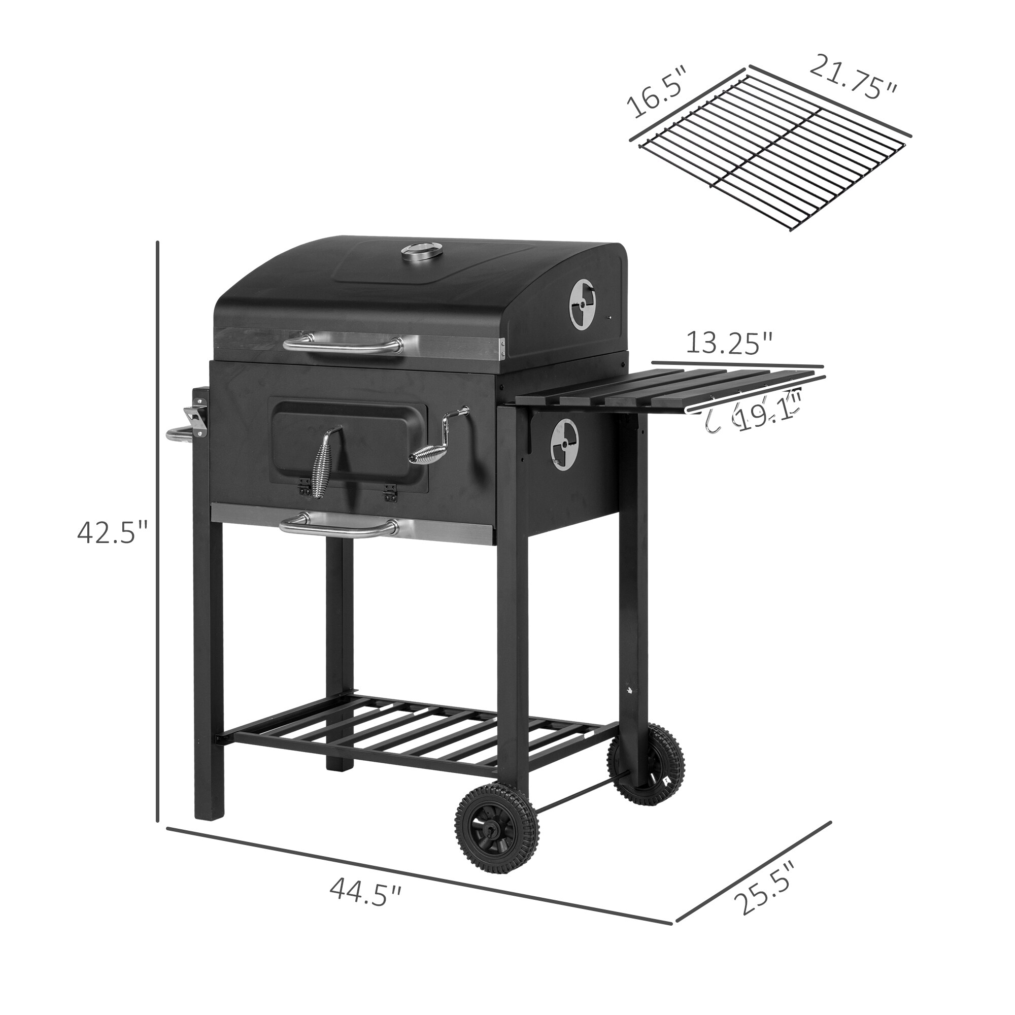 Maocao Hoom JL174313 Charcoal-Grills - View #2