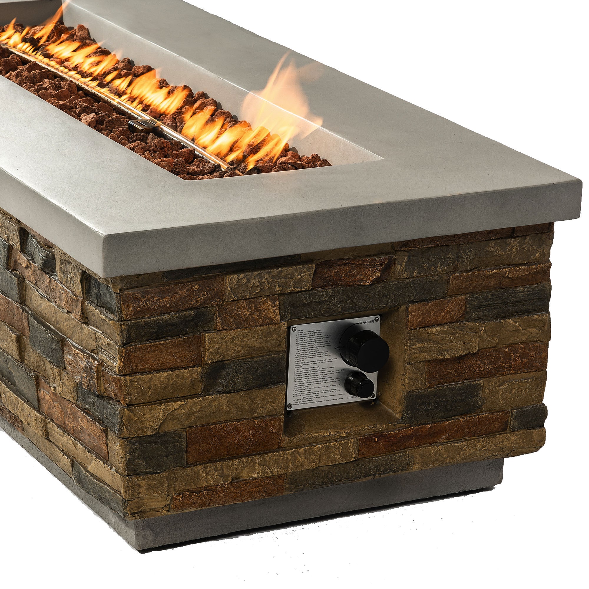 SINOFURN SYA640009GY Outdoor-Gas-Firepits - View #7