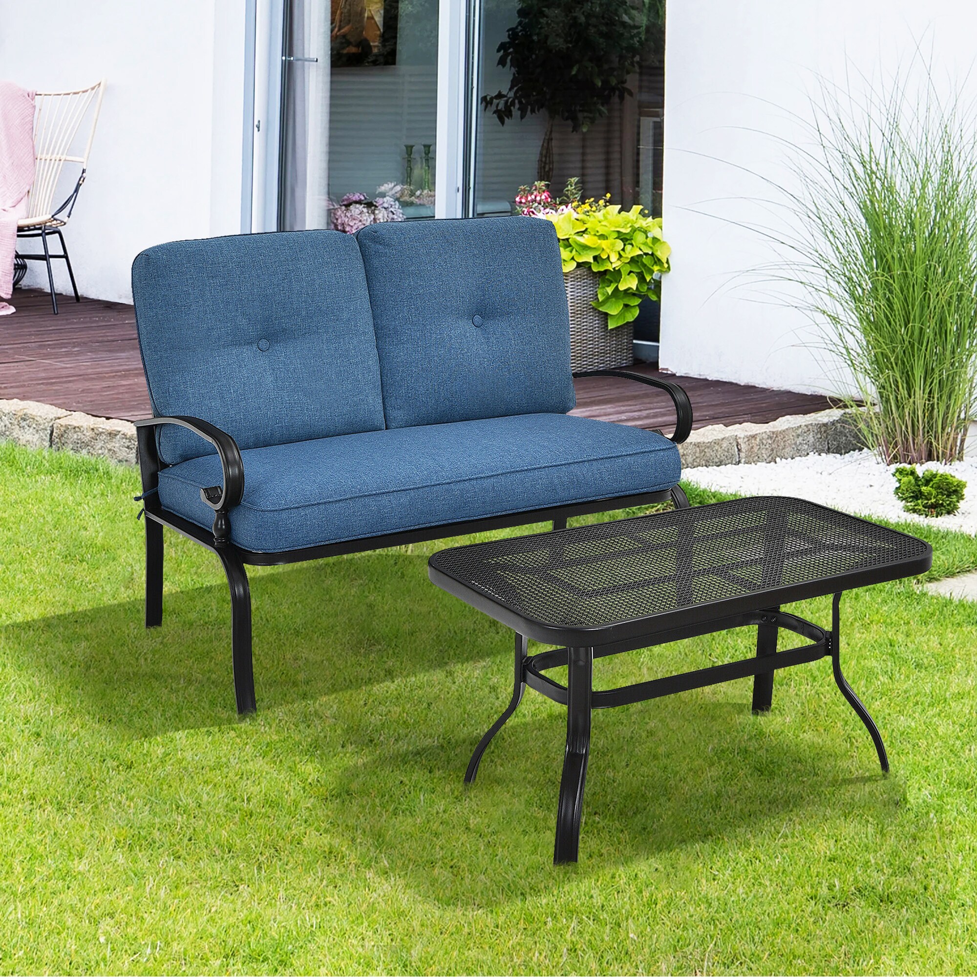 WELLFOR TDJ10179NY Patio-Conversation-Sets - View #3