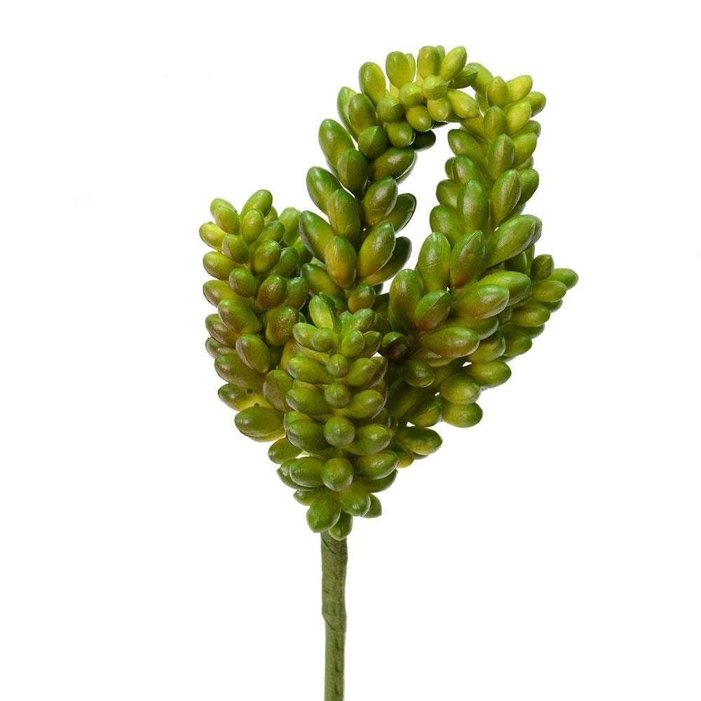 Vickerman FO181401 7-in Green Indoor Desktop Succulent Artificial plant