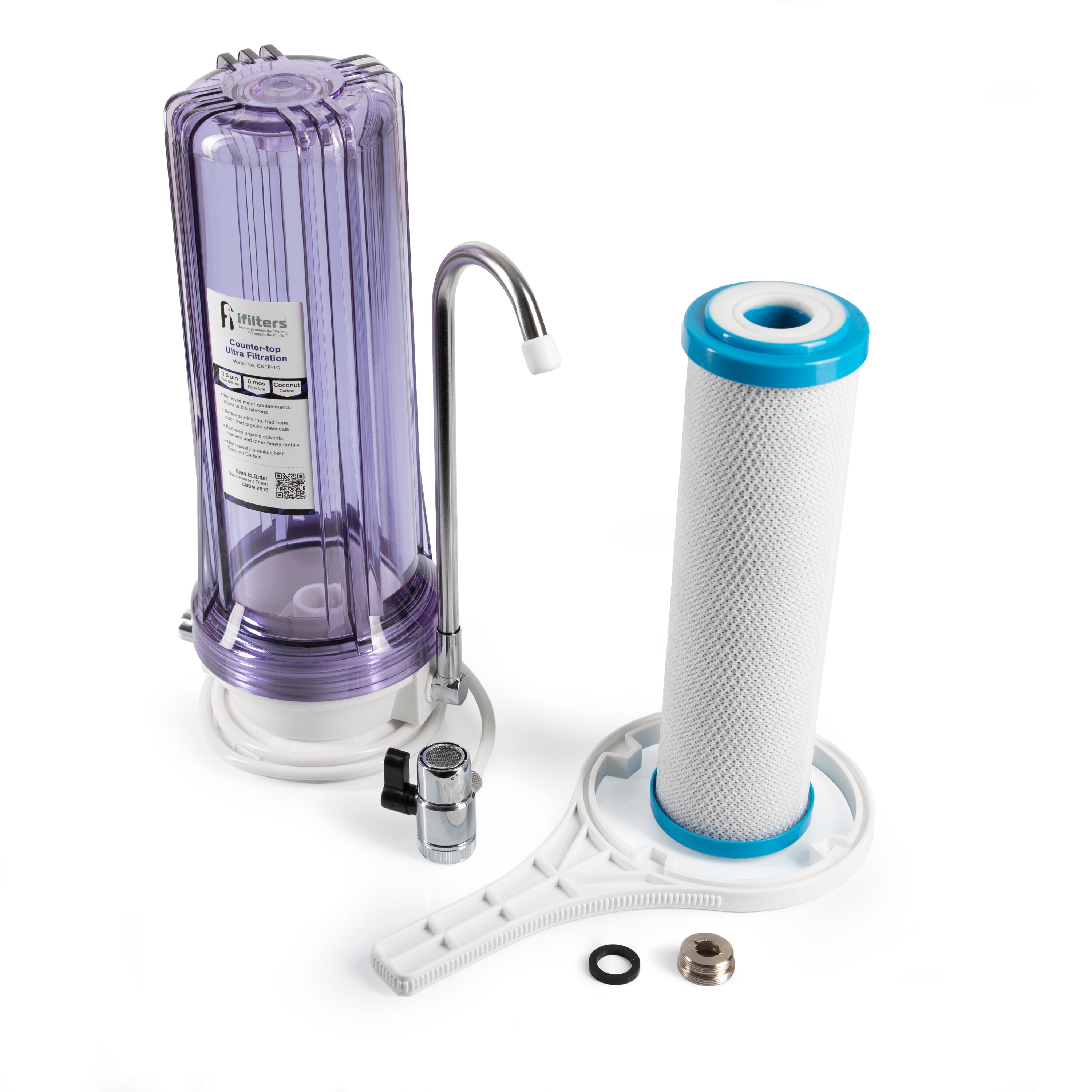 iFilters CNTP-1C Faucet-Mount-Filters - View #5