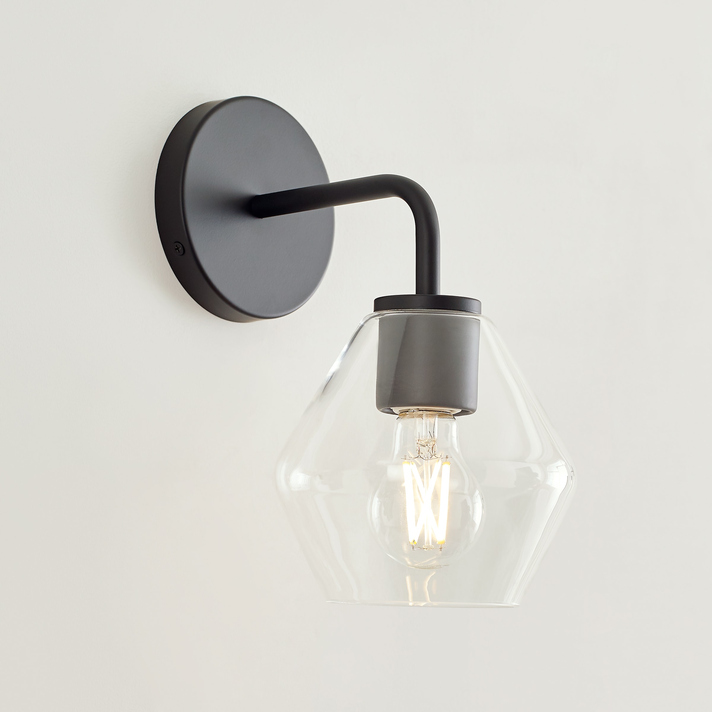 Generation Lighting 4002401-112 Jett 6-in 1 -Light Matte Black Transitional Vanity light