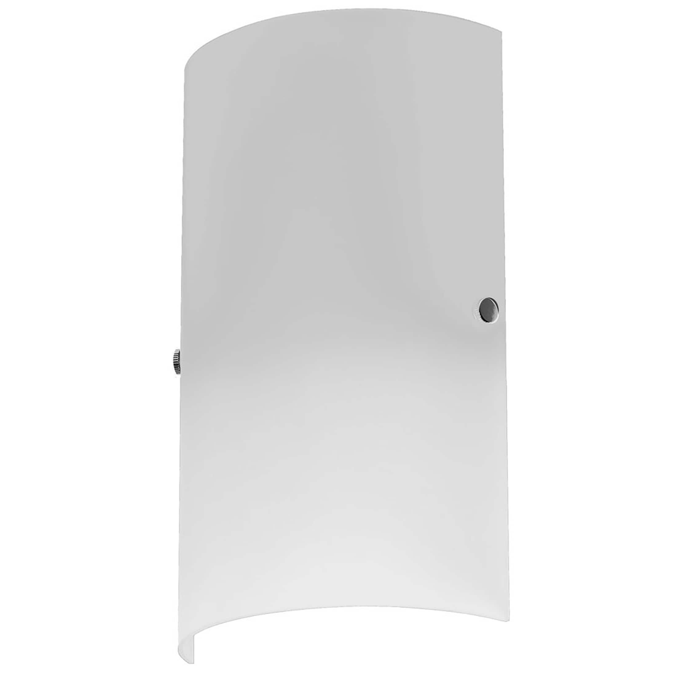 Dainolite 83204W-WH Paza 3-in W 1 -Light Satin White Wall Sconce