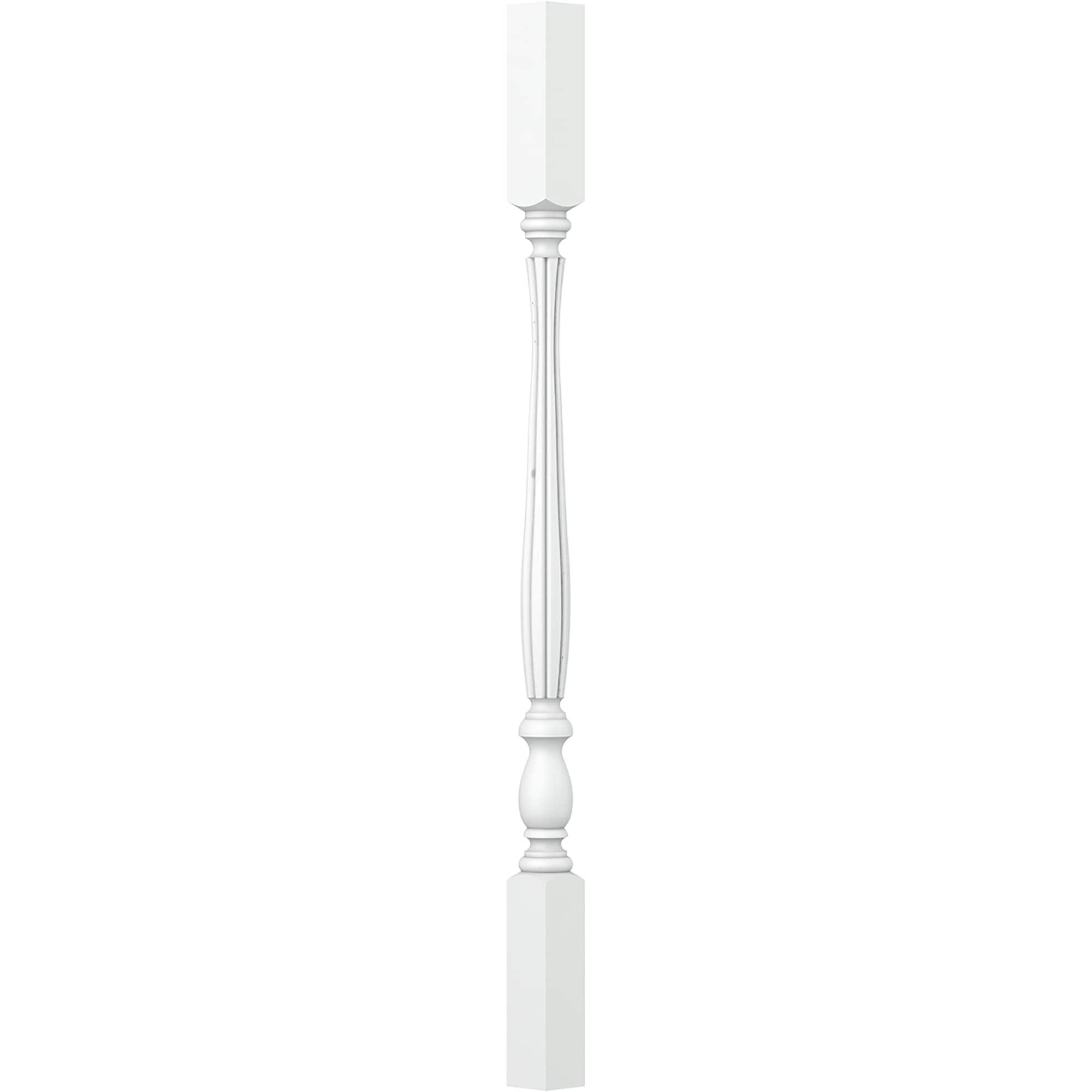 L.J. Smith Stair Systems LJB-2905-PRG 34 34-in x 1.75-in Primed Square Top Stair Baluster