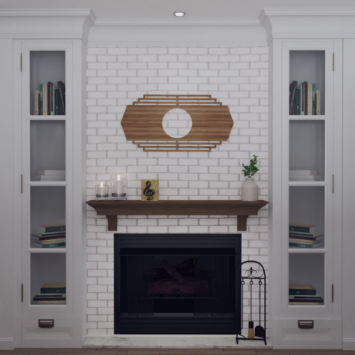 Ekena Millwork CMWP18X09X0250CSWA Ceiling-Medallions - View #13