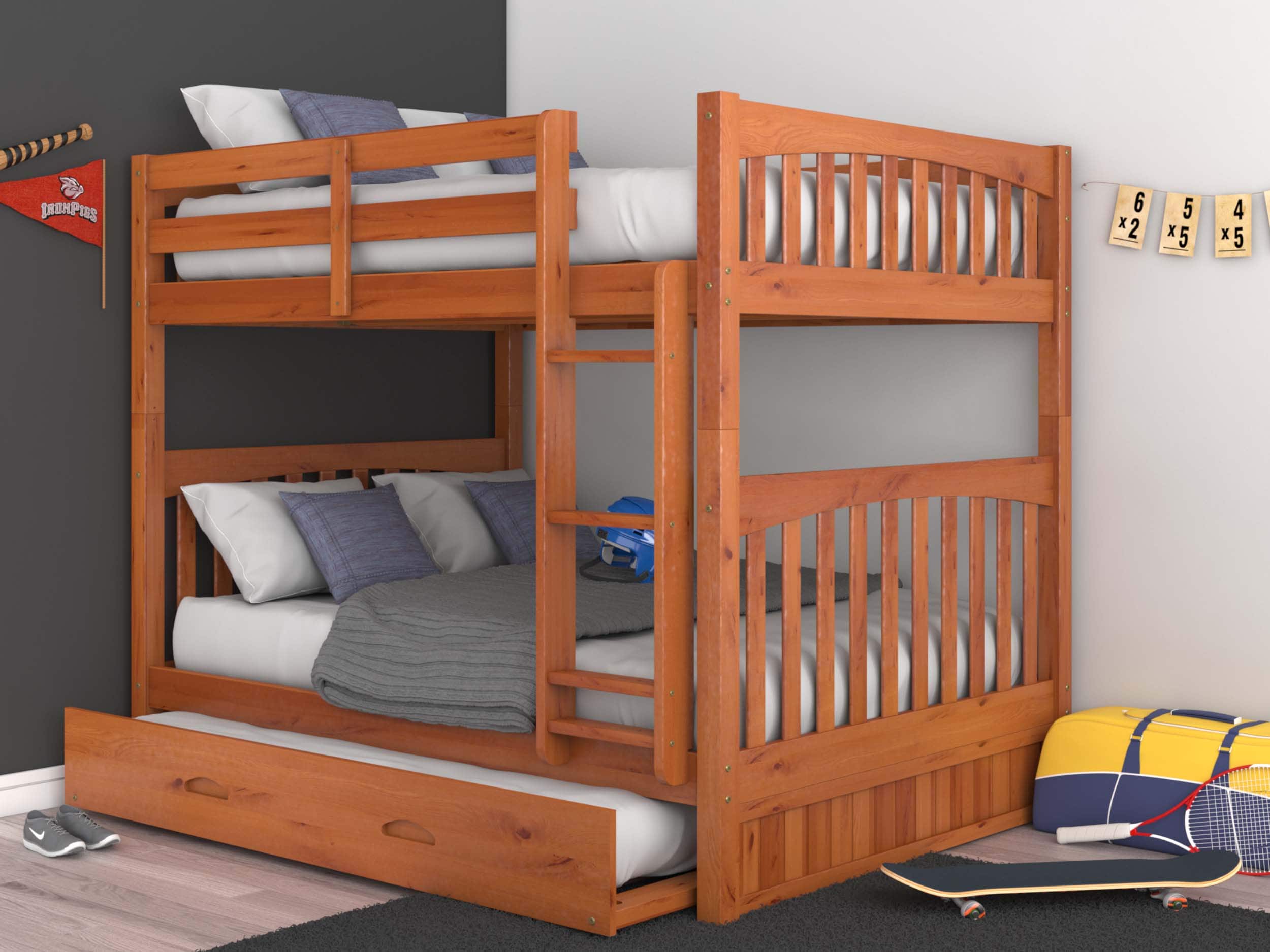OSHOME 82115-TRUN-KD Bunk-Beds - View #6