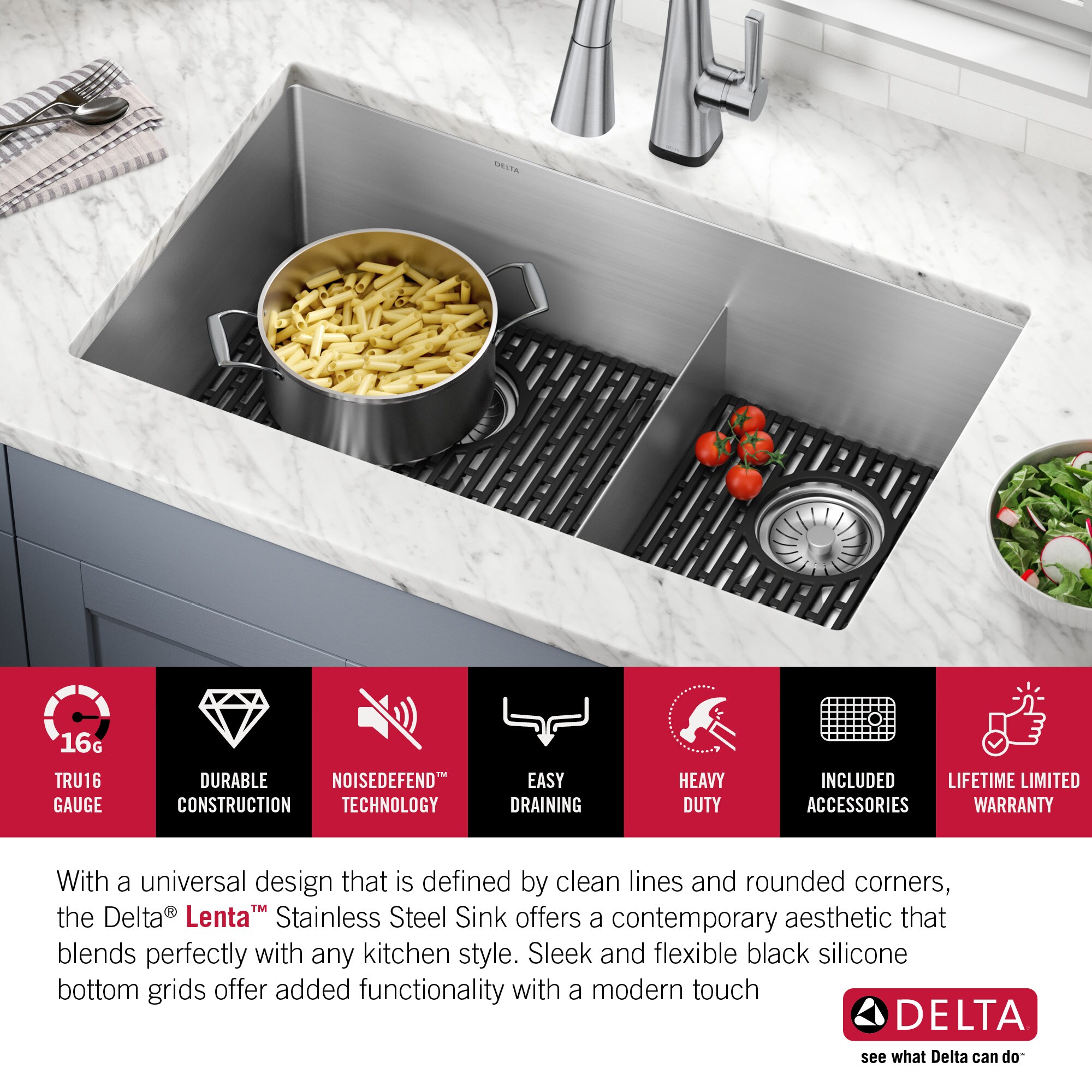 Delta 953034-32D6-SS Kitchen-Sinks - View #5