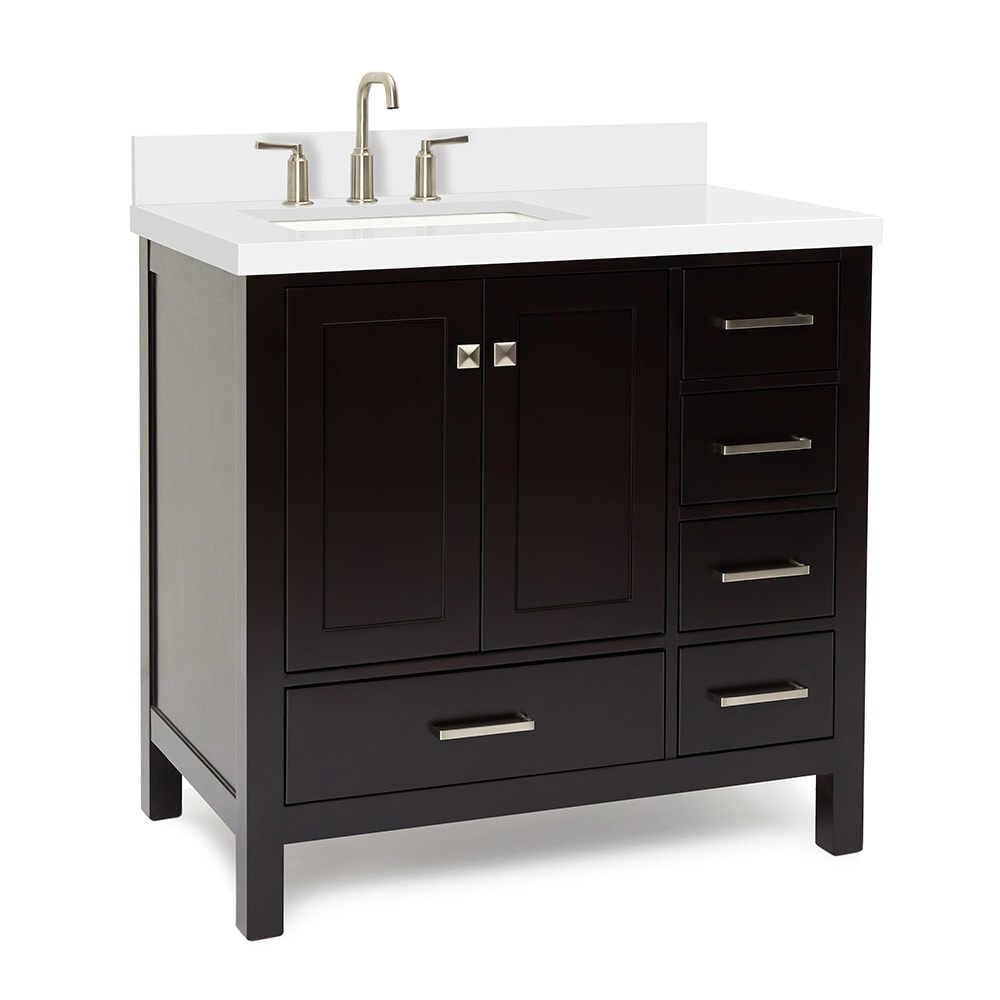 ARIEL A037SLWQRVOESP Bath-Vanity-Combo - View #3