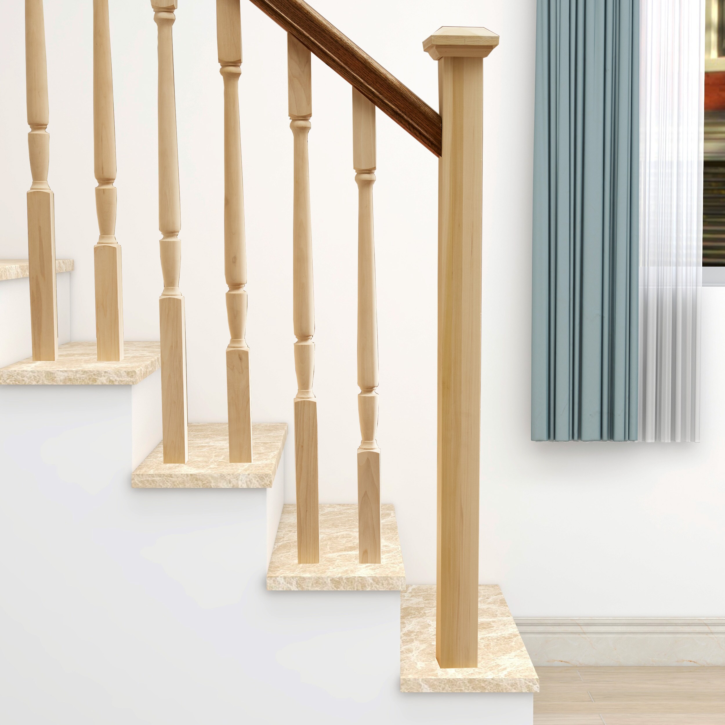 RELIABILT WGC300POP Interior-Stairpart-Newel-Posts - View #4