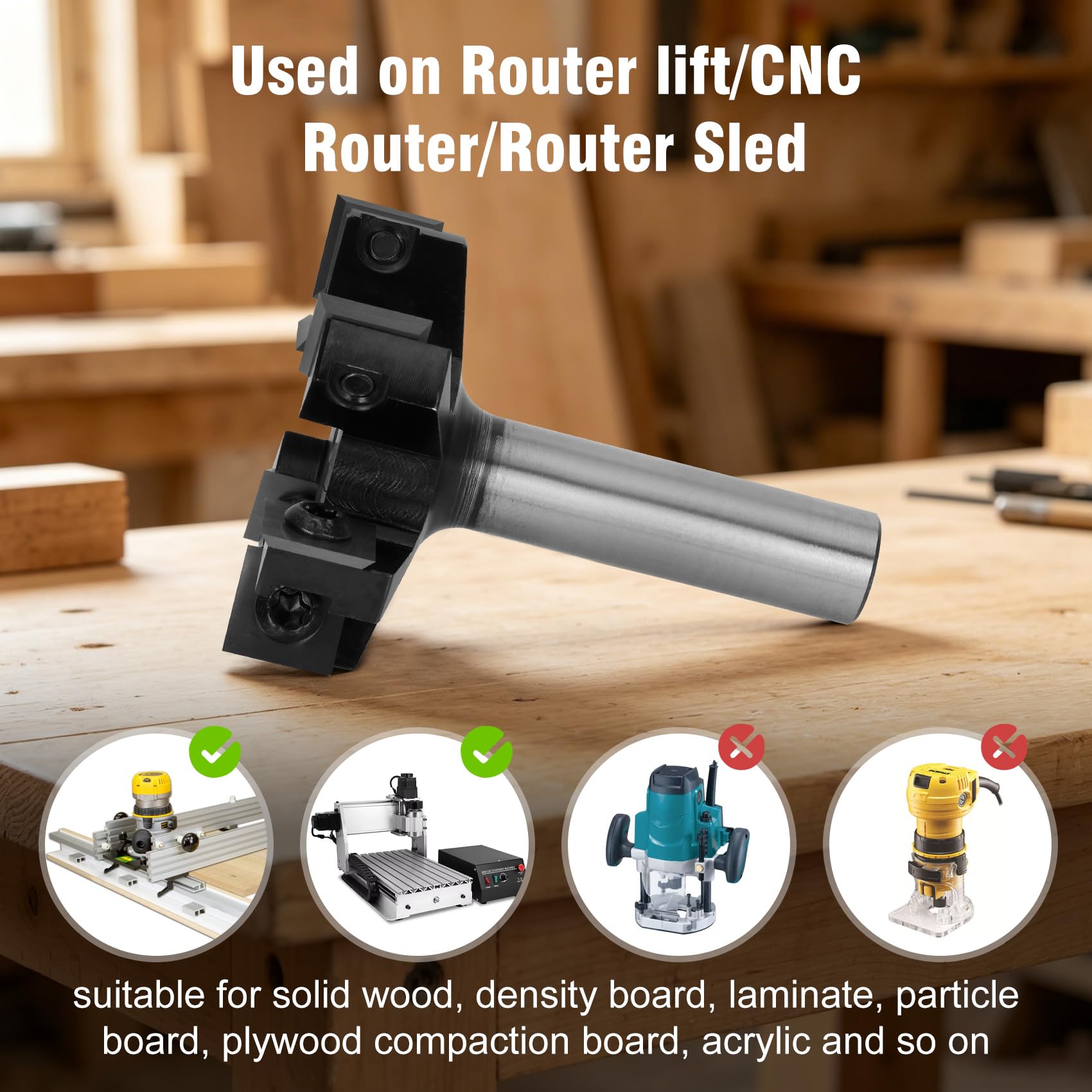 Phewnyzo LPW0722W142 Surface-Forming-Router-Bits - View #3