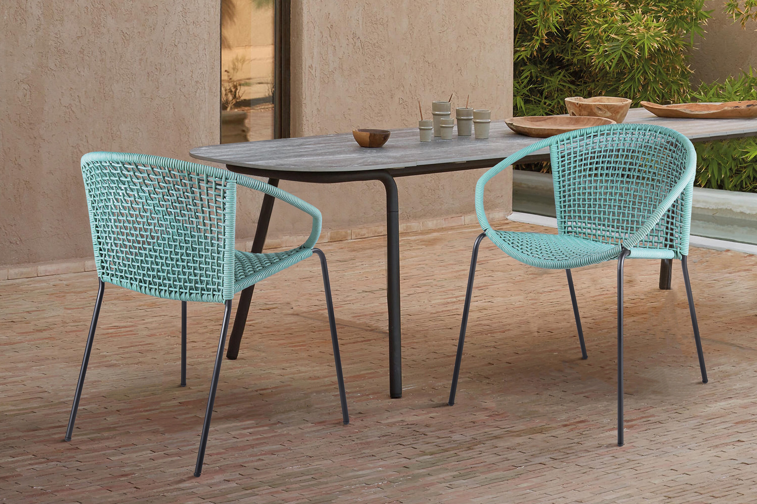 Armen Living LCSNSIWSB Dining-Chairs - View #6