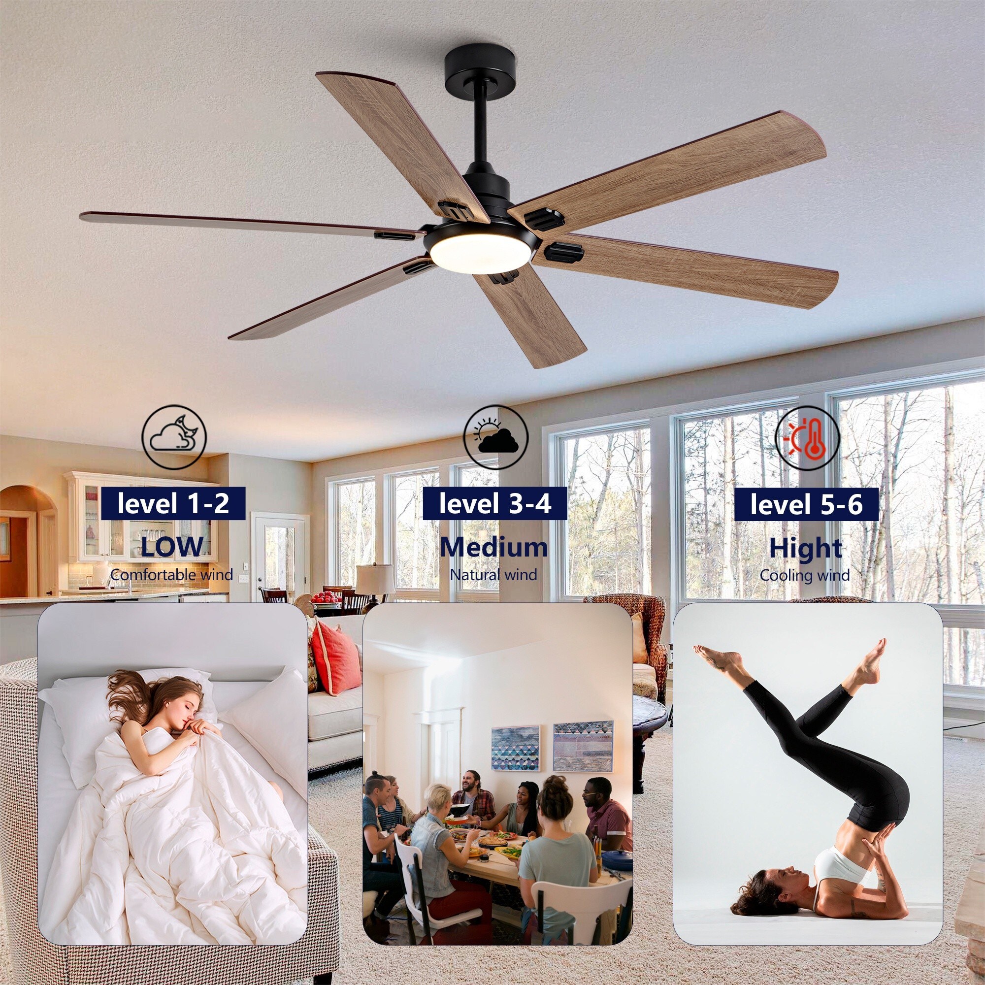 UOI ZZH100456 Ceiling-Fans - View #4