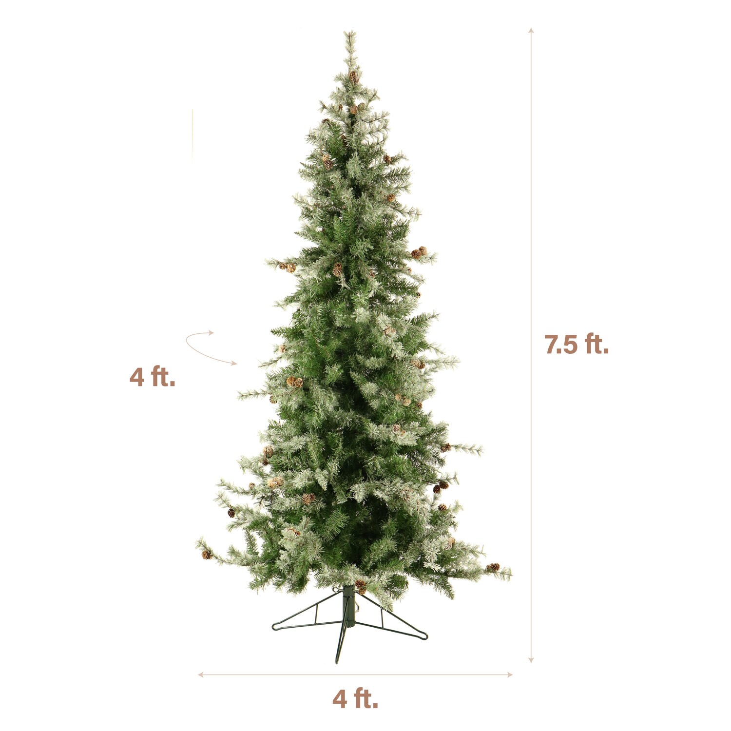 Fraser Hill Farm FFBF075-6SN Artificial-Christmas-Trees - View #3
