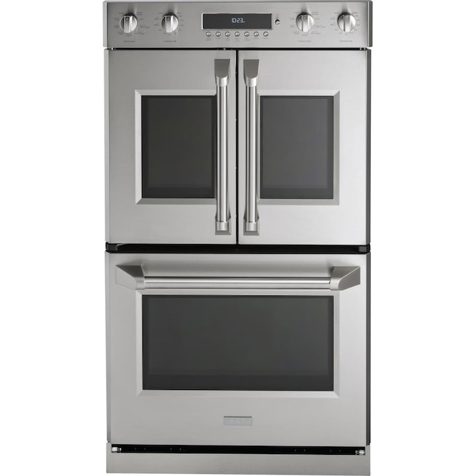 Monogram Ge 30 In Fd Dbl Wo Zet2flss The Double Electric Wall Ovens Department At Com - Ge Monogram Double Electric Wall Oven