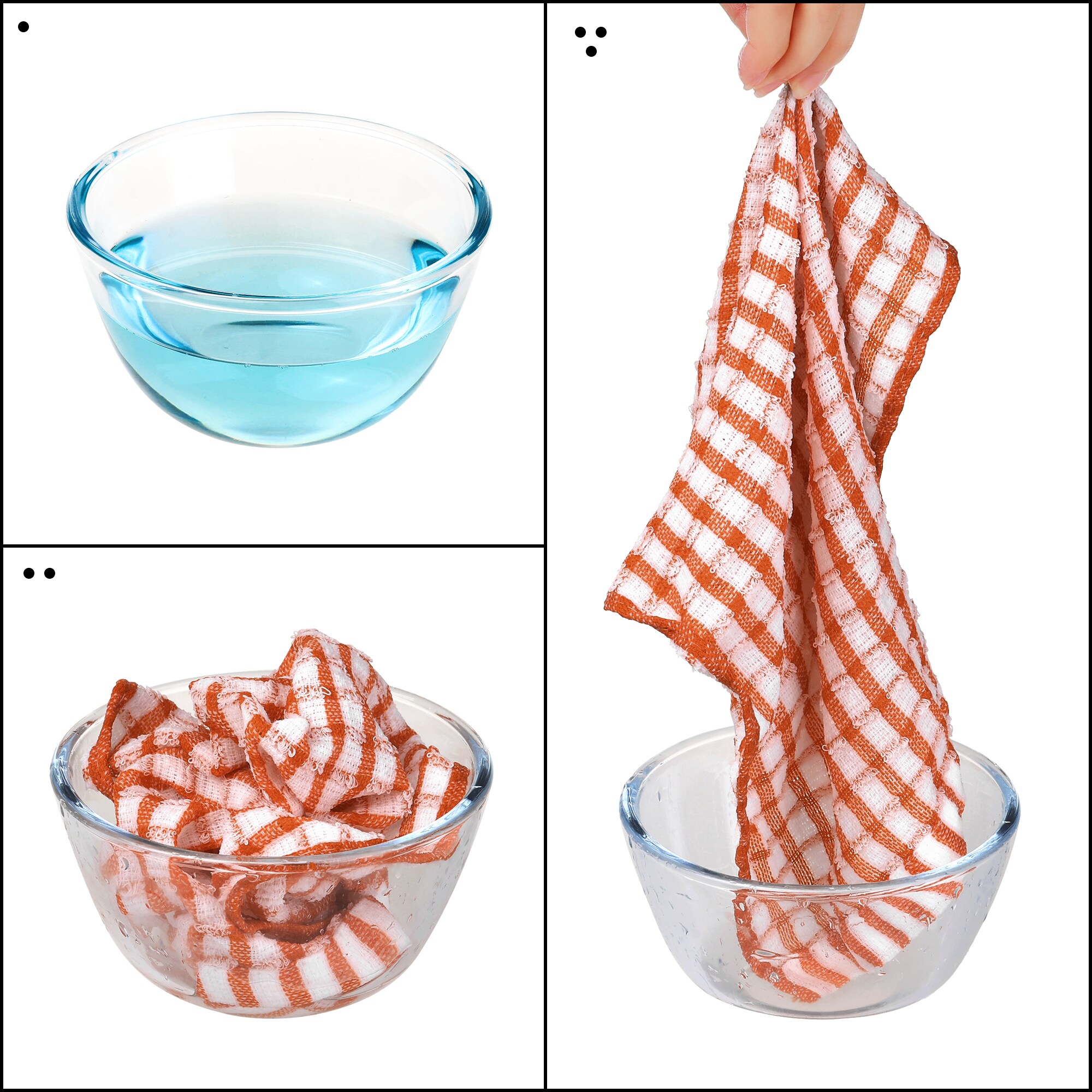 Unique Bargains S25123100UX2243 Kitchen-Towels - View #4