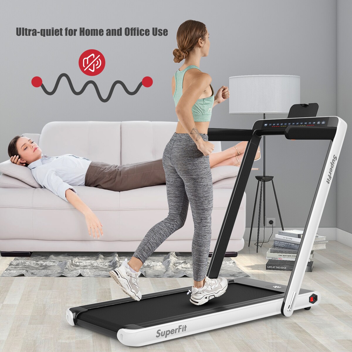 Costway SP37067WH treadmills - View #8