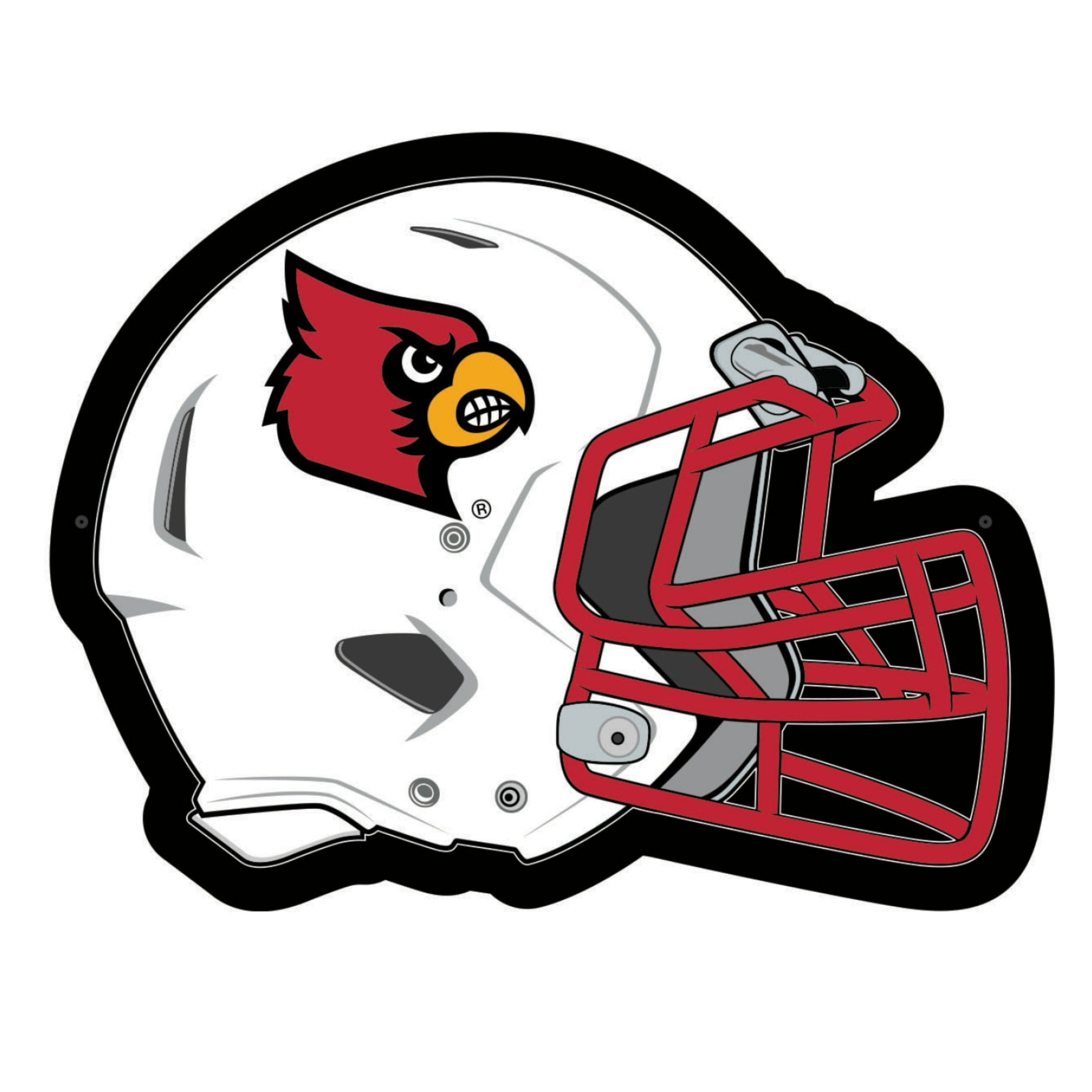 Evergreen 8LED906HMT Louisville Cardinals 19.41-Inches W x 15-Inches H Acrylic Sports Wall Phrases Wall accent