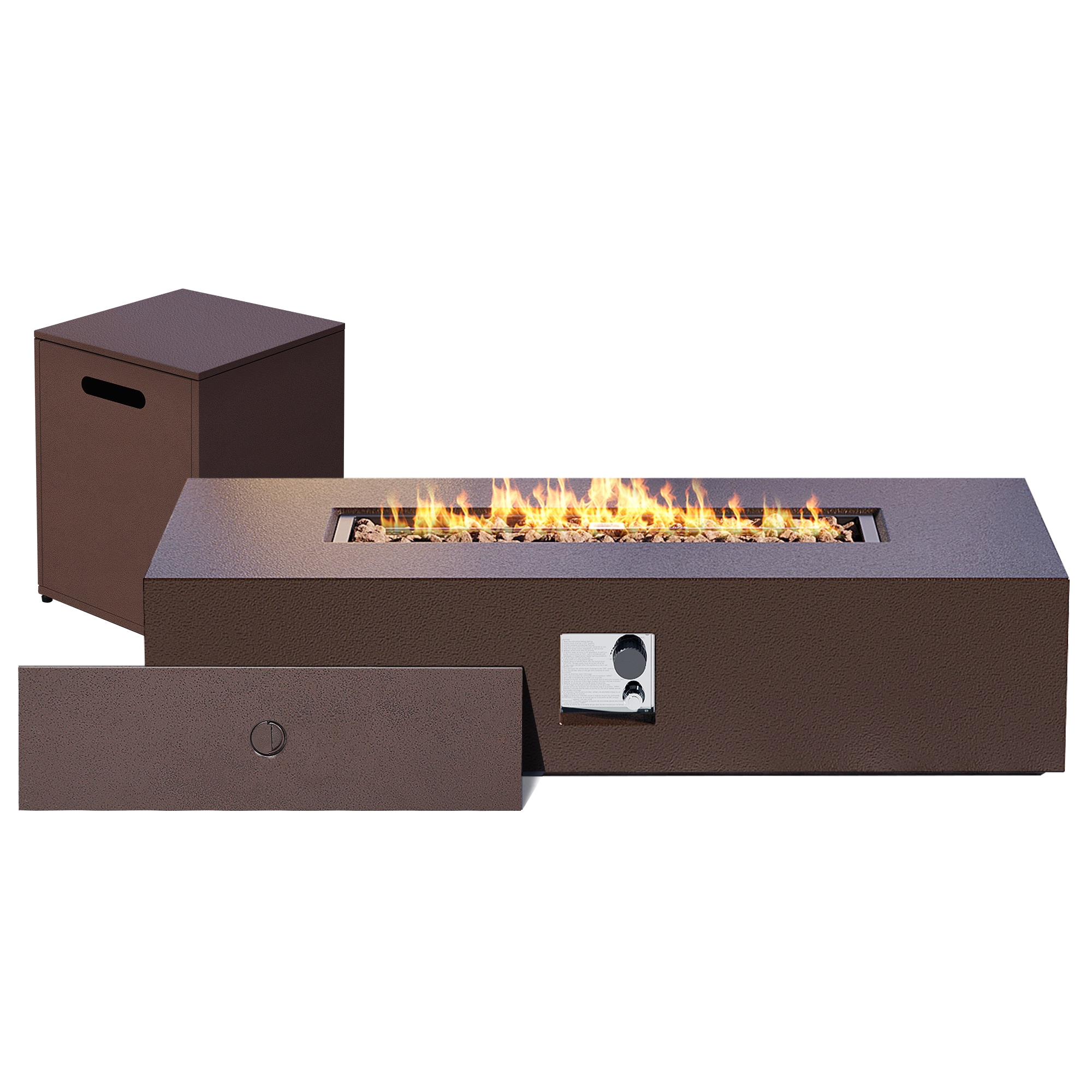 Patio Watcher 56TP-BROWN-KDWST Outdoor-Gas-Firepits - View #2