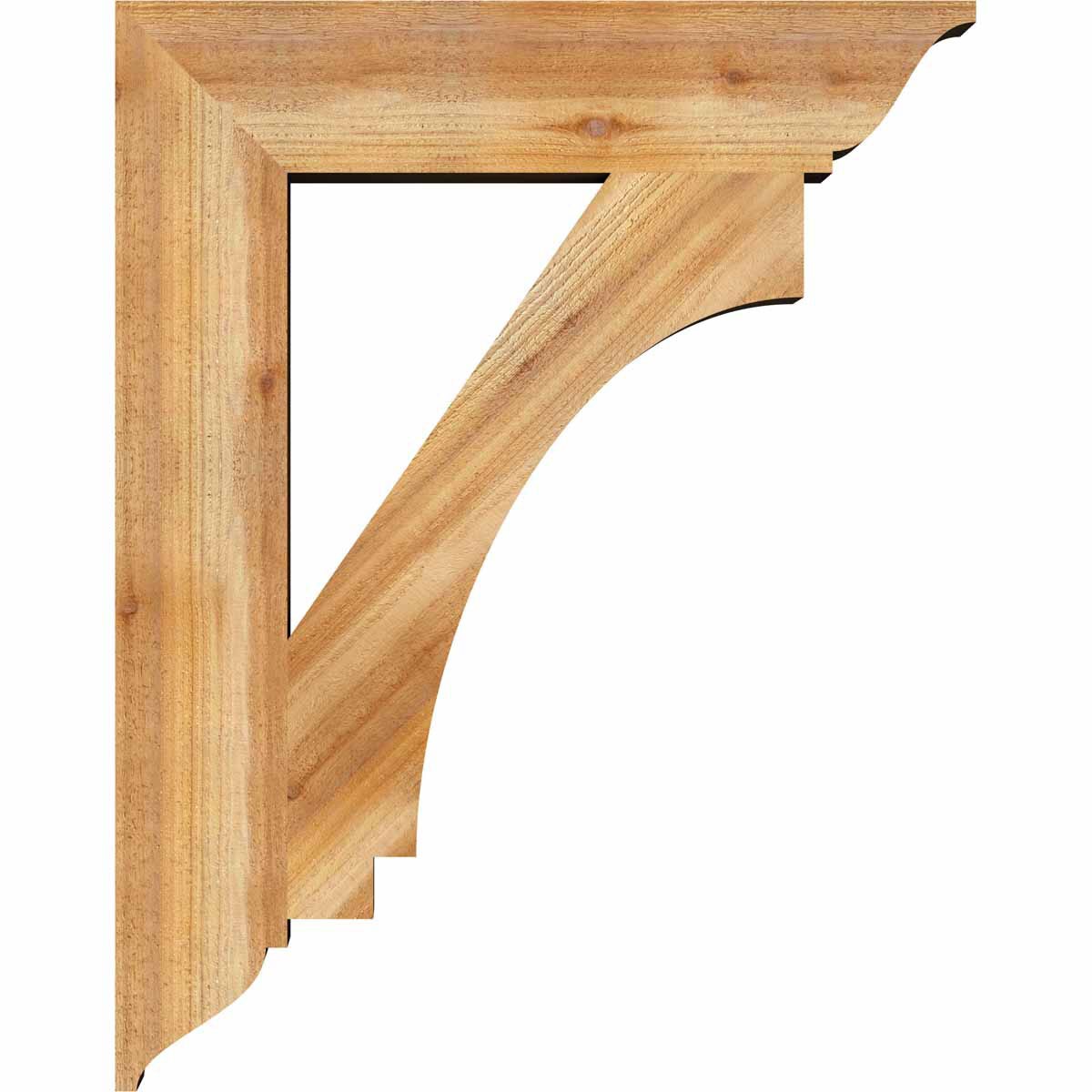 Ekena Millwork BKT06X30X38IMP01RWR Exterior-Brackets-Braces - View #3
