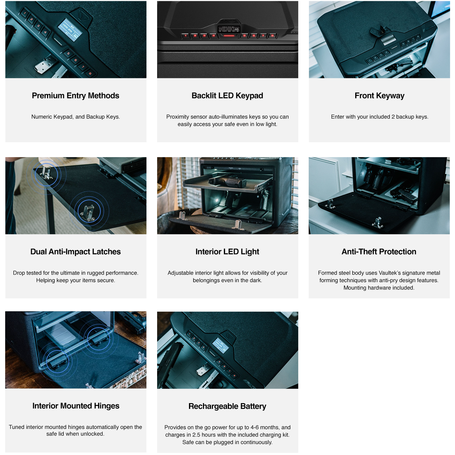 Vaultek MXE-BK Gun-Safes - View #4